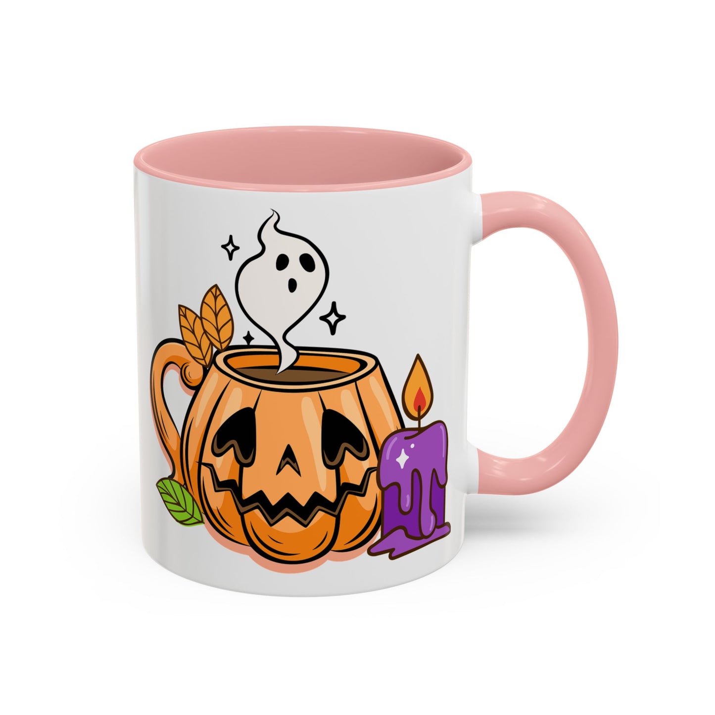 Pumpkin Spice - Accent Coffee Mug (11, 15oz) - Halloween