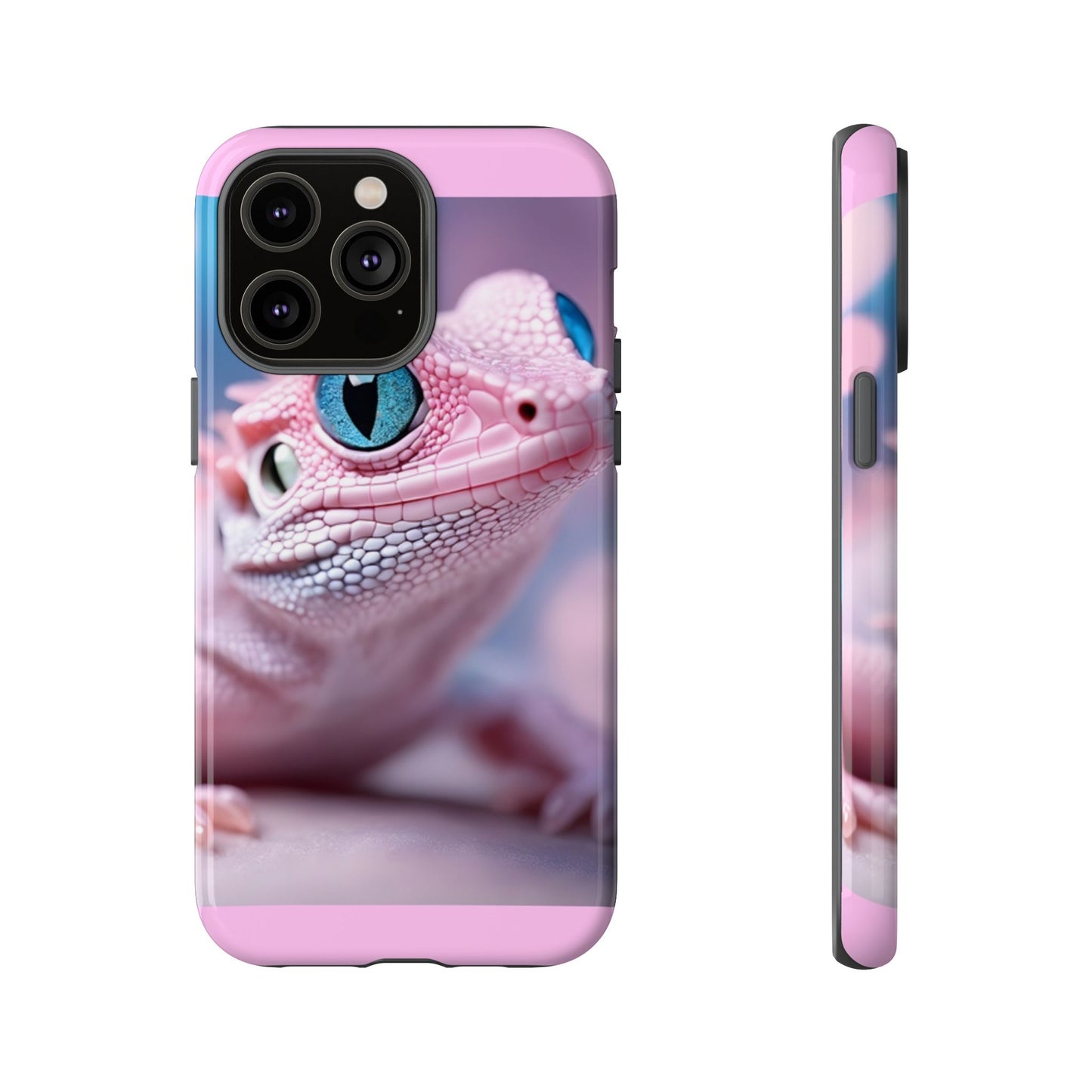 Pink Lizard - Whimsical Phone Cases