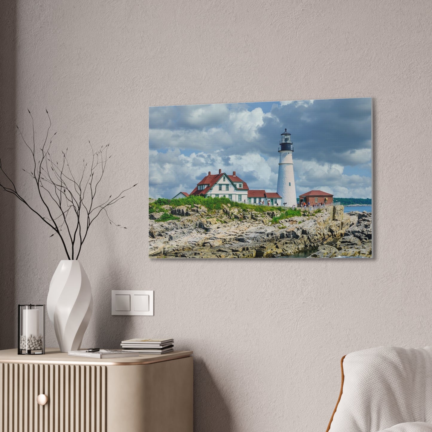 Portland Head - Canvas Stretched, 0.75"