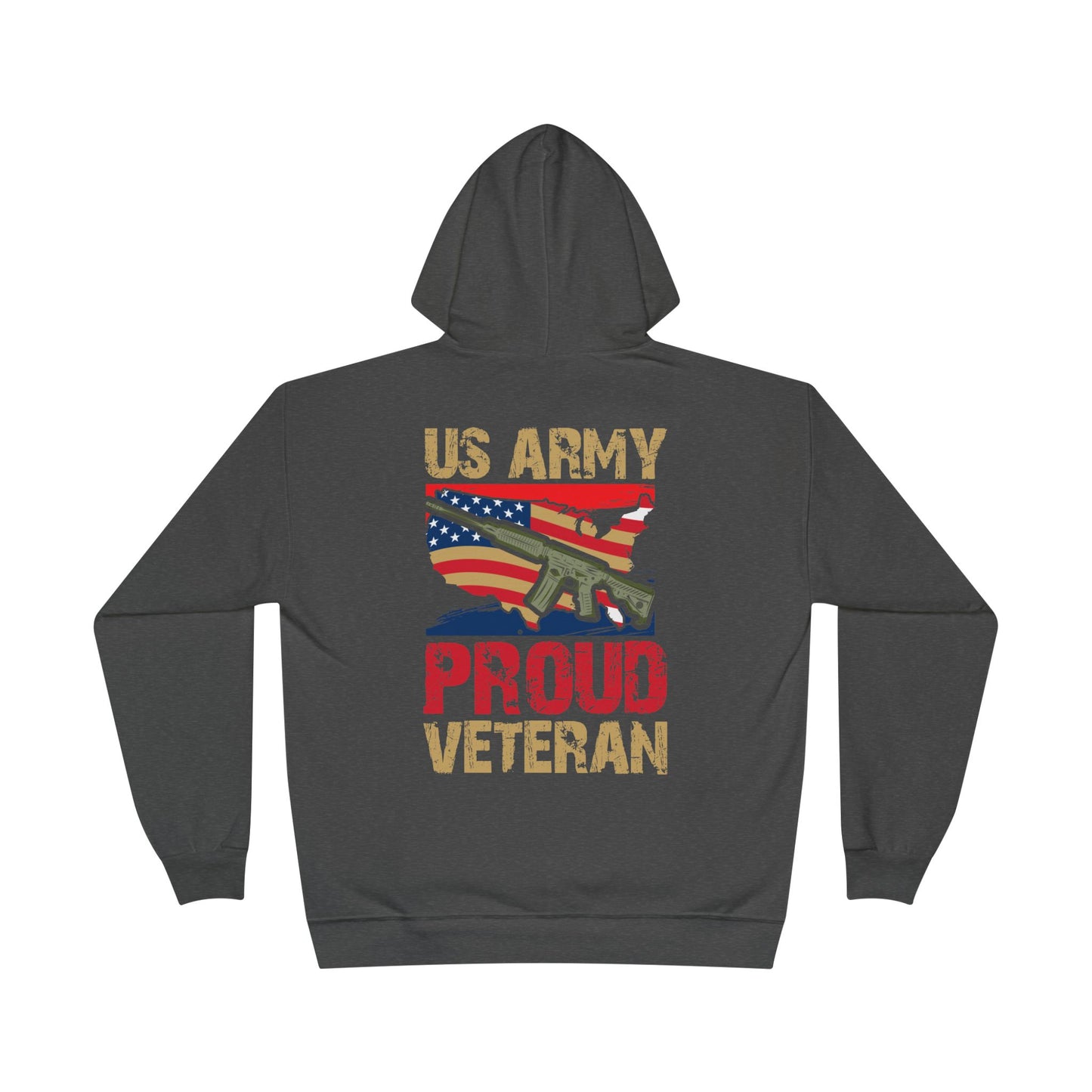 Military - Veteran - Unisex EcoSmart® Pullover Hoodie Sweatshirt