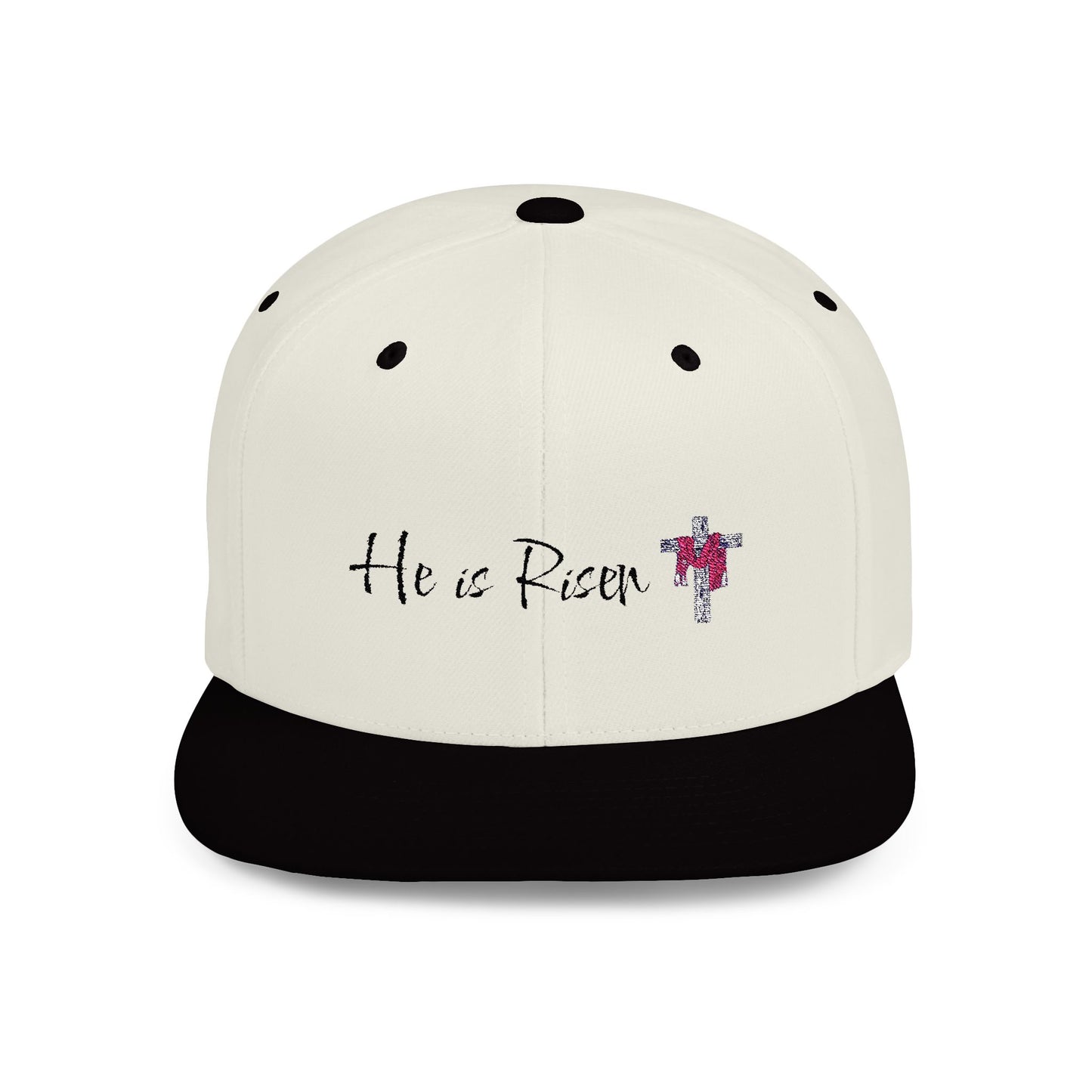 He is Risen - Black - Embroidered - Low Profile Baseball Cap - Easter - Mother's Day - Father's Day - Easter 1