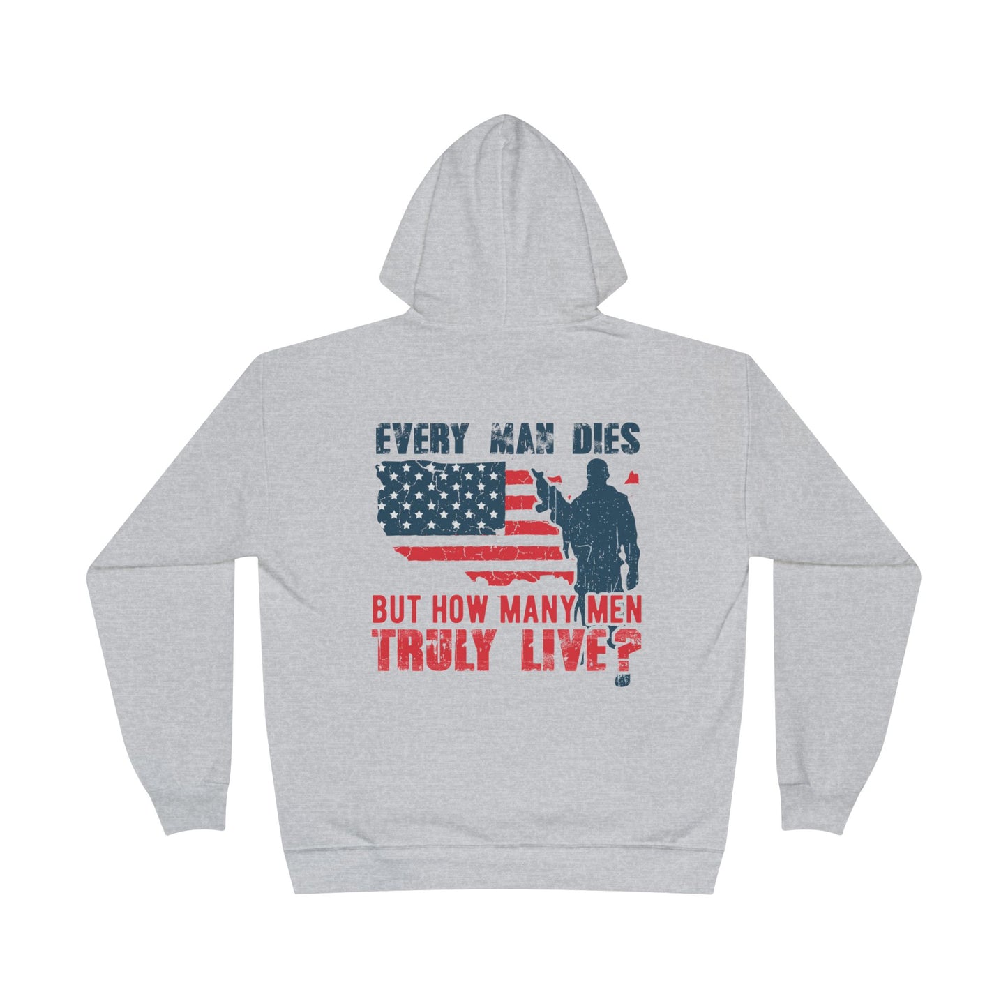 Military - Veteran - Unisex EcoSmart® Pullover Hoodie Sweatshirt