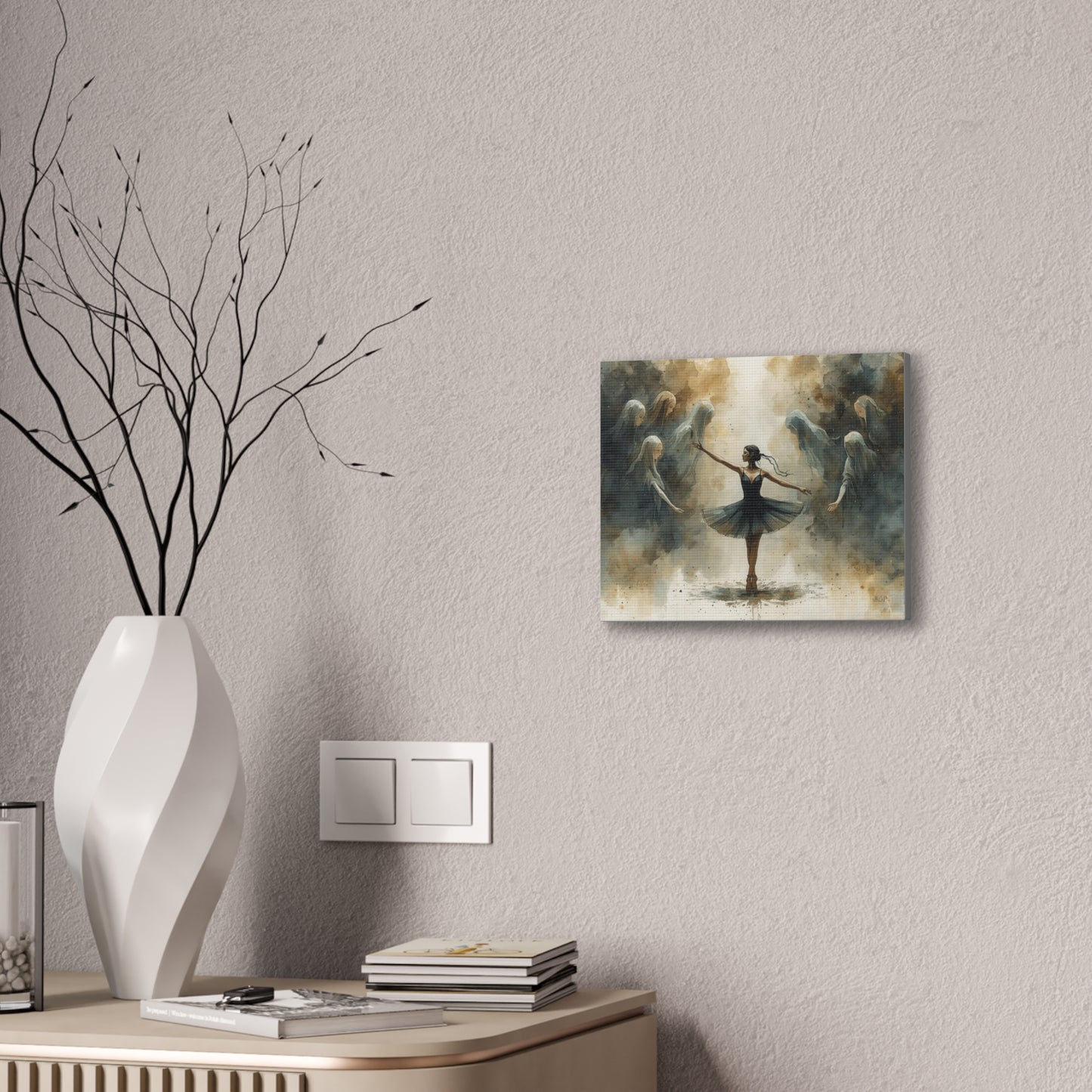 Haunted Ballerina - Canvas Stretched, 0.75" - Wall Art 2026 - Individuals