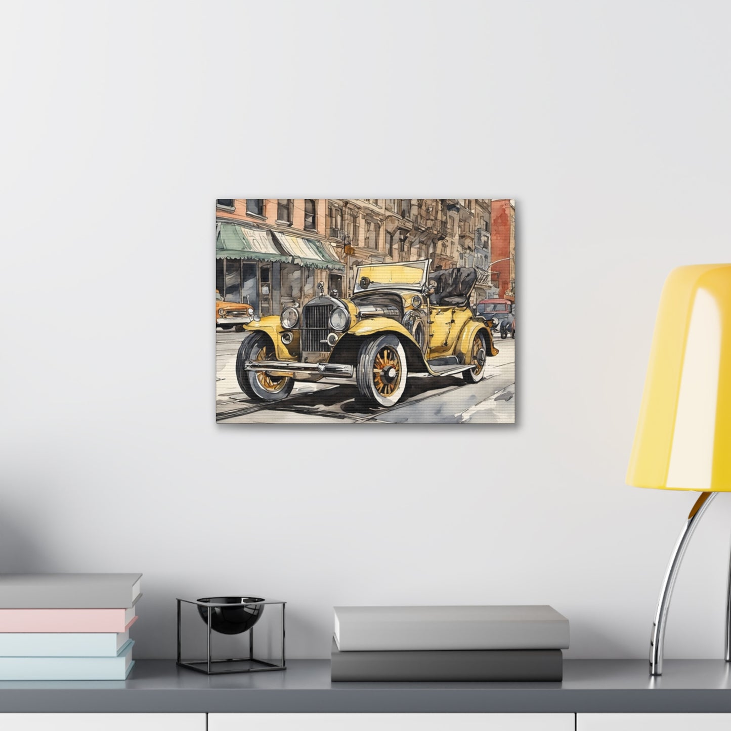 Antique Car - Canvas Stretched, 0.75" - Father's Day