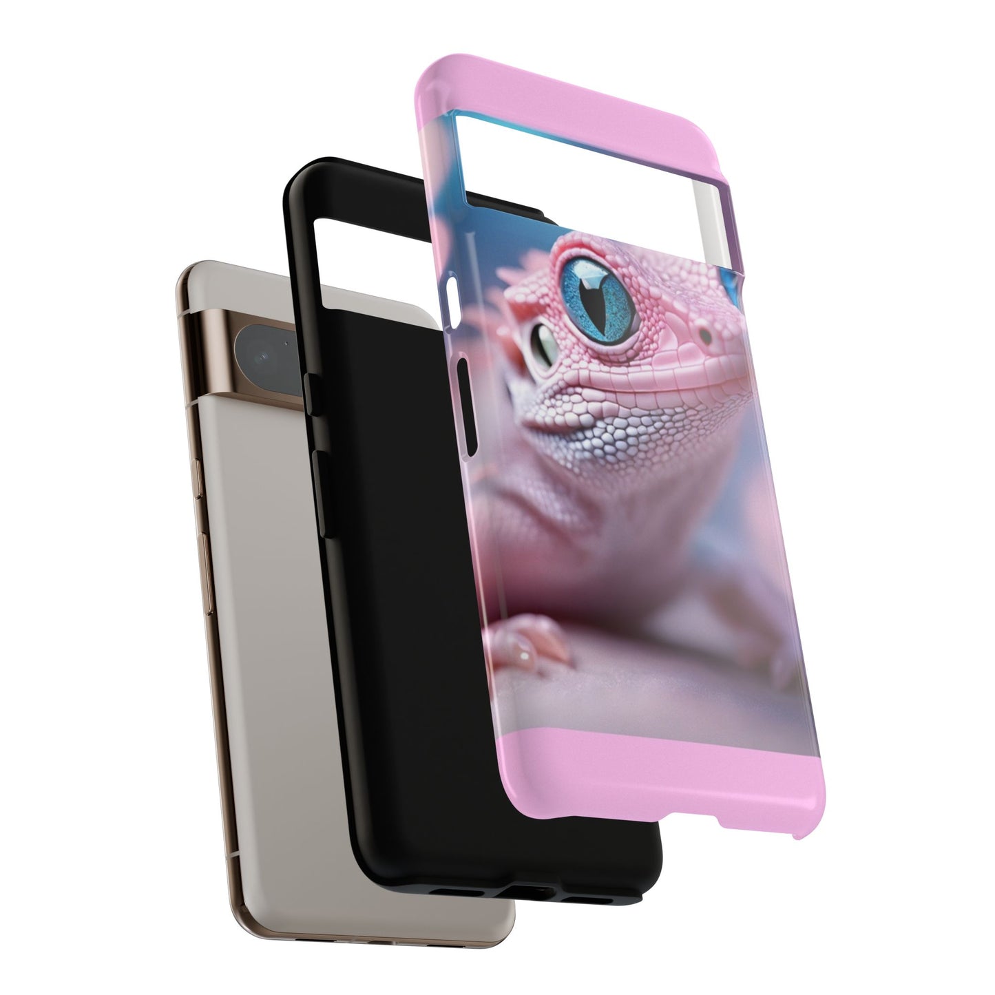 Pink Lizard - Whimsical Phone Cases