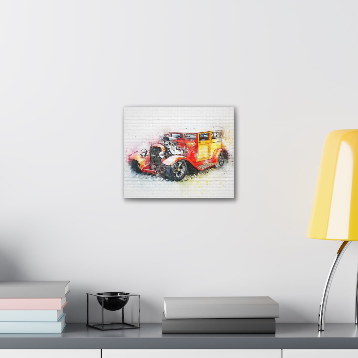 Hot Rod - Canvas Stretched, 0.75" - Father's Day