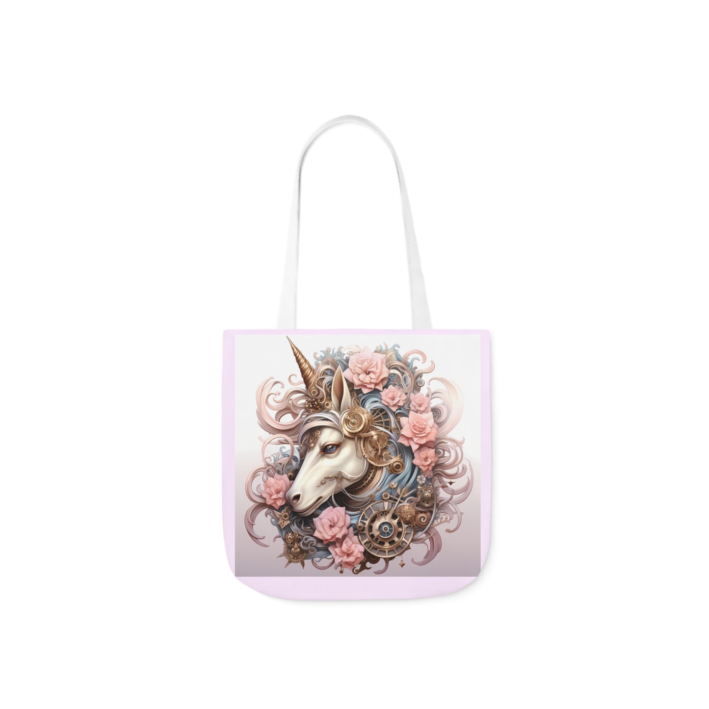 Unicorn - Canvas Tote Bag, 5-Color Straps