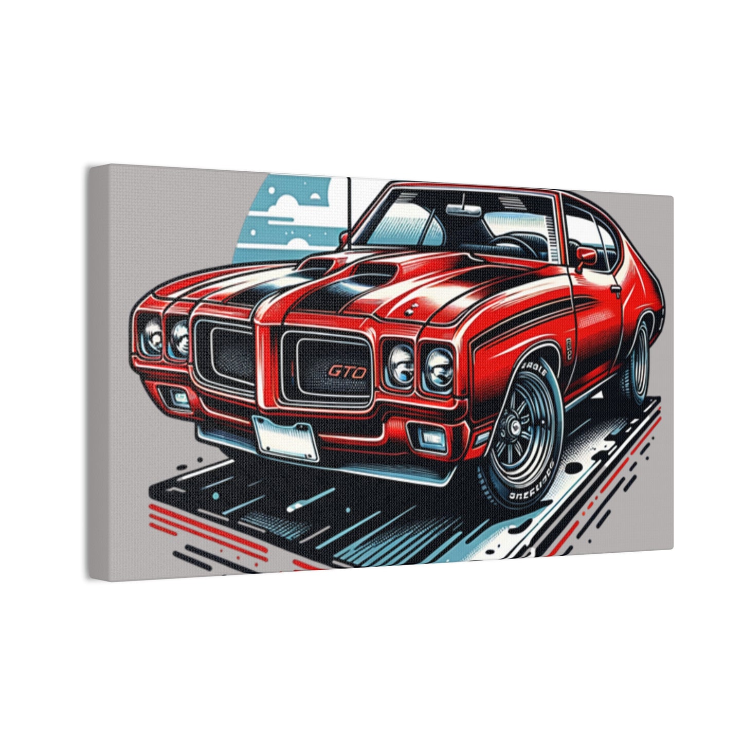 GTO - Canvas Stretched, 0.75" - Father's Day