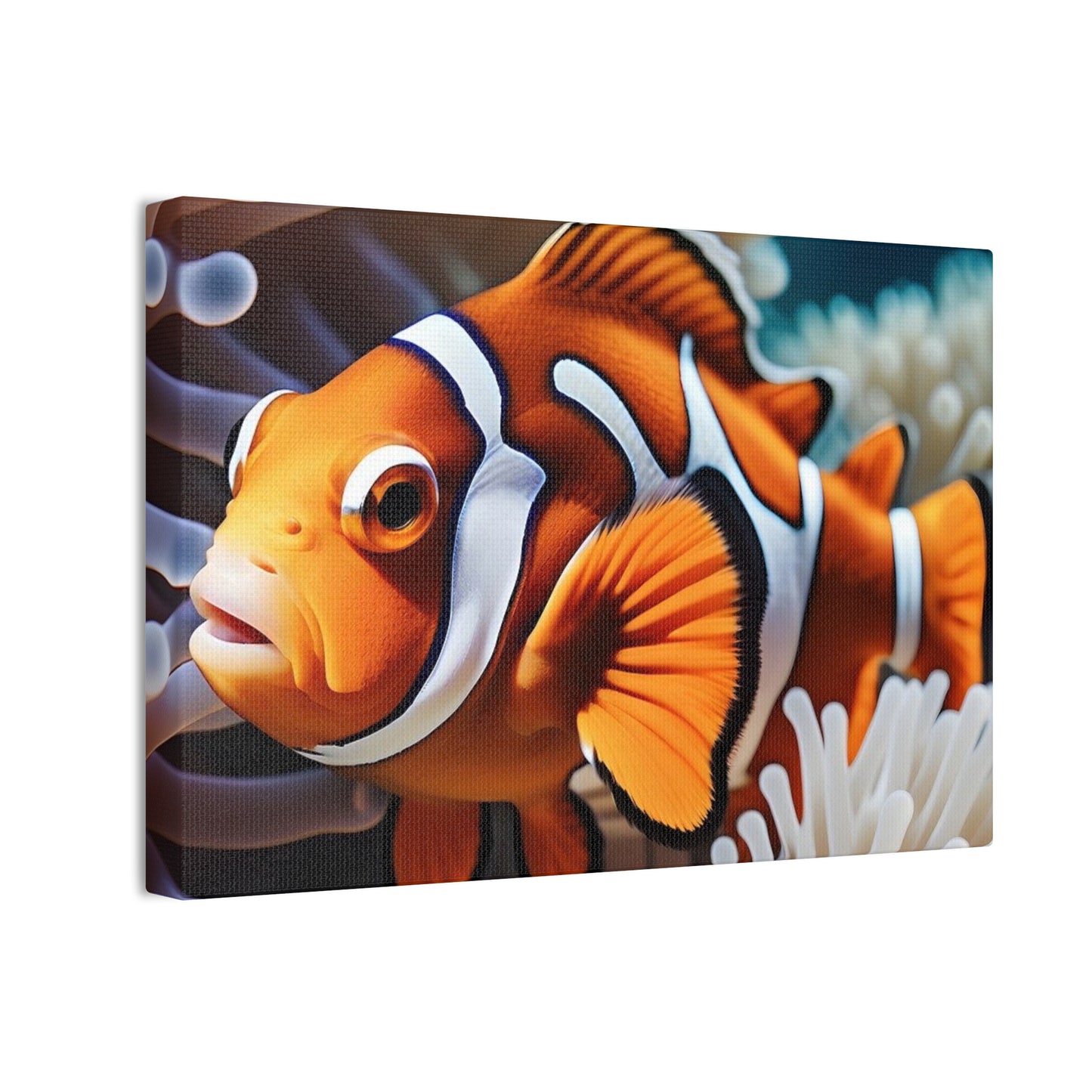 Clown Fish - Canvas Stretched, 0.75"