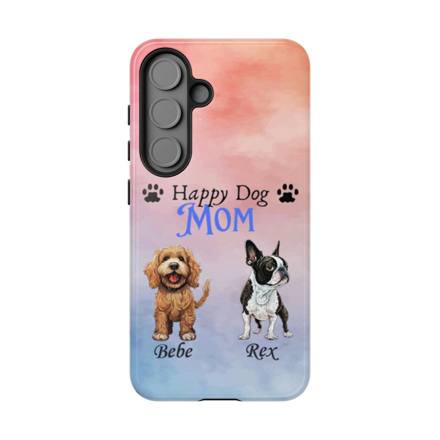 Dog Mom - Personalized - Whimsical Phone Cases - Mother's Day