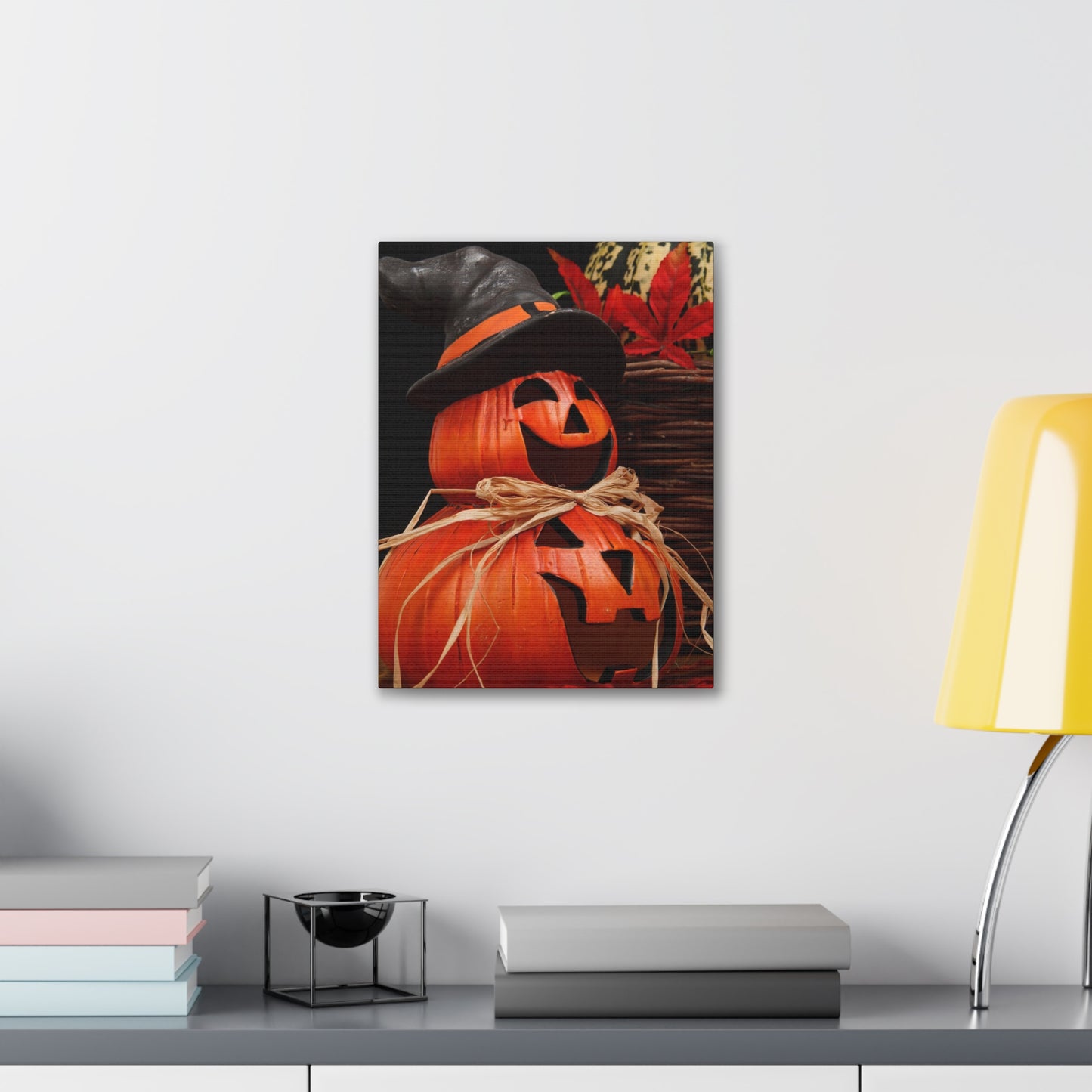 Pumpkins - Canvas Stretched, 0.75" - Halloween