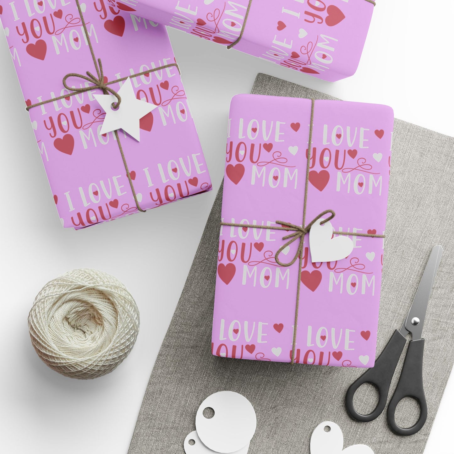I Love You Mom - Wrapping Papers
