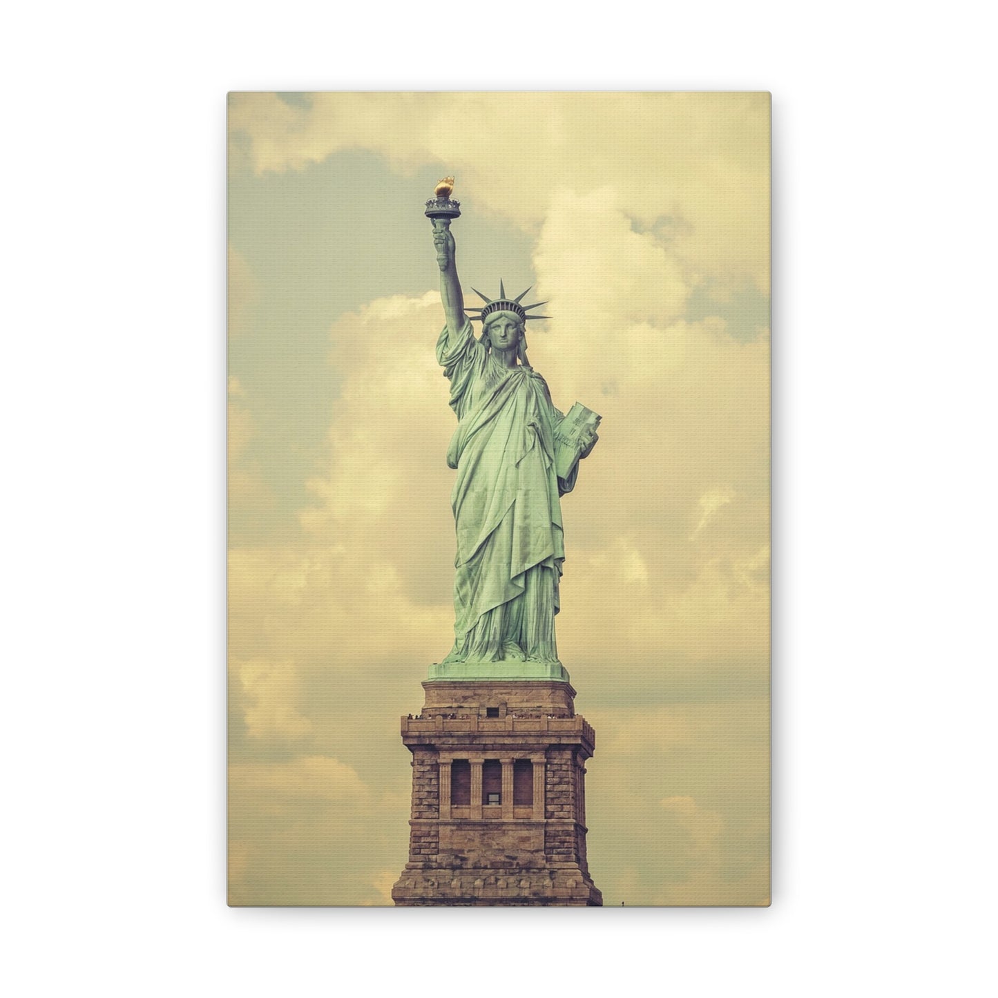 Statue of Liberty - Canvas Stretched, 0.75"