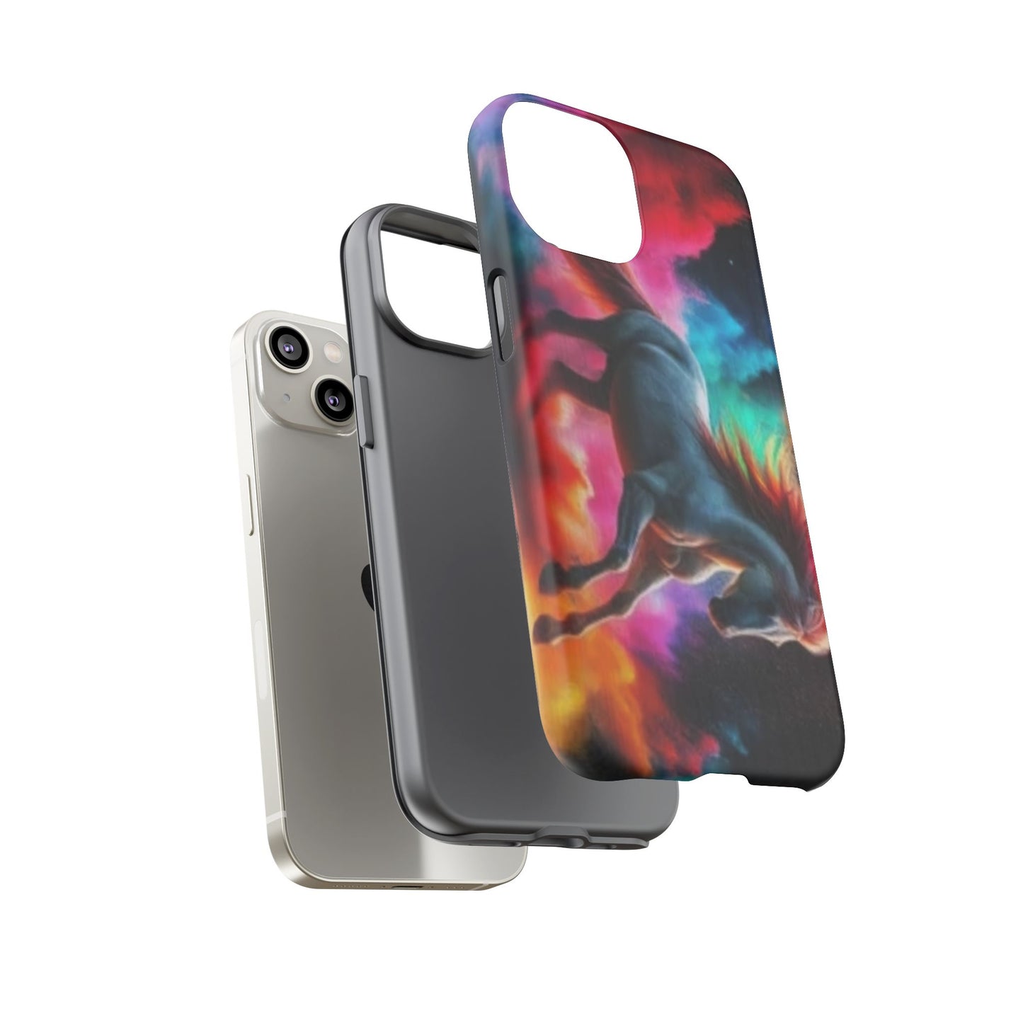 Colorful Horse - Tough Whimsical Phone Cases