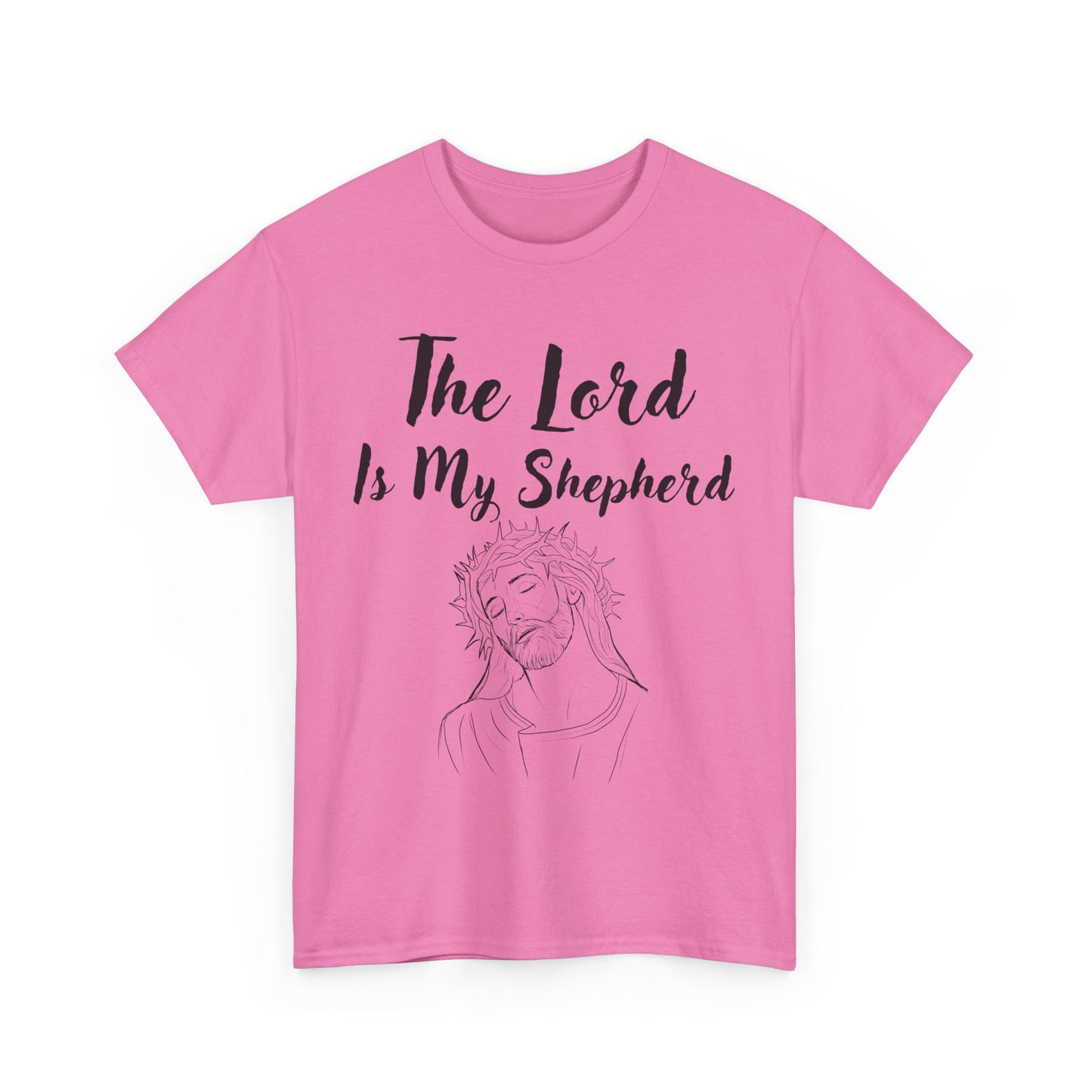 The Lord is My Shepherd - Unisex Heavy Cotton T-Shirts - Easter - Mother's Day - Father's Day