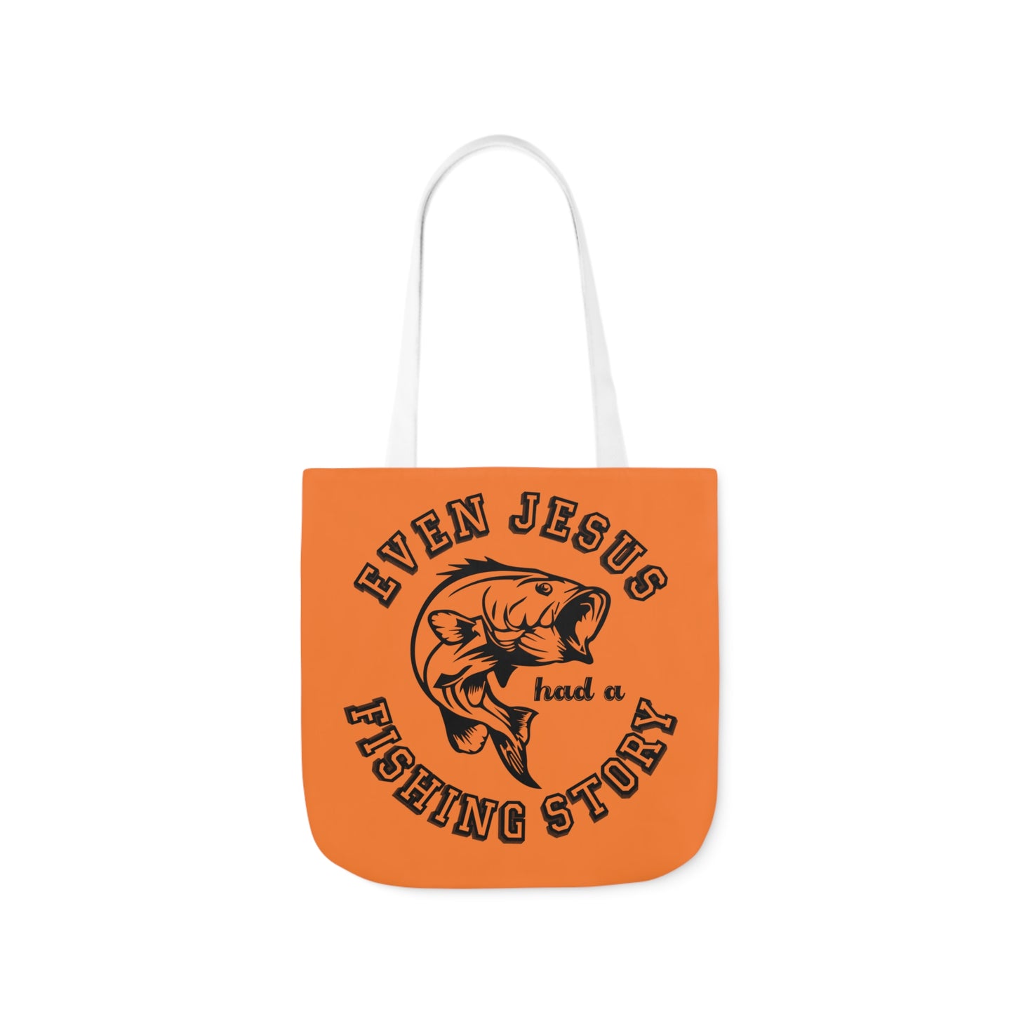 Fishing - Canvas Tote Bag, 5-Color Straps