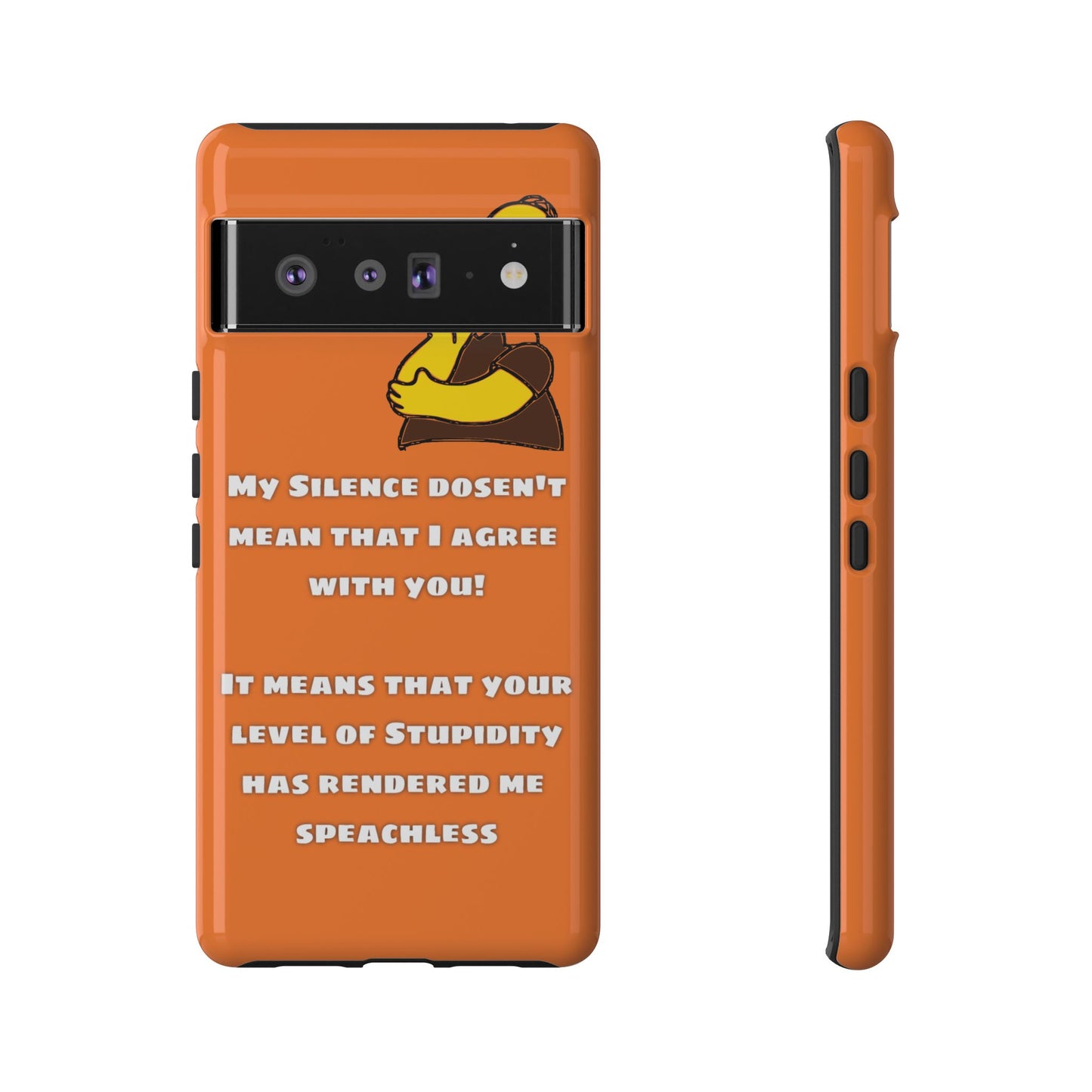 My Silence - Tough Cases - Whimsical Phone Cases