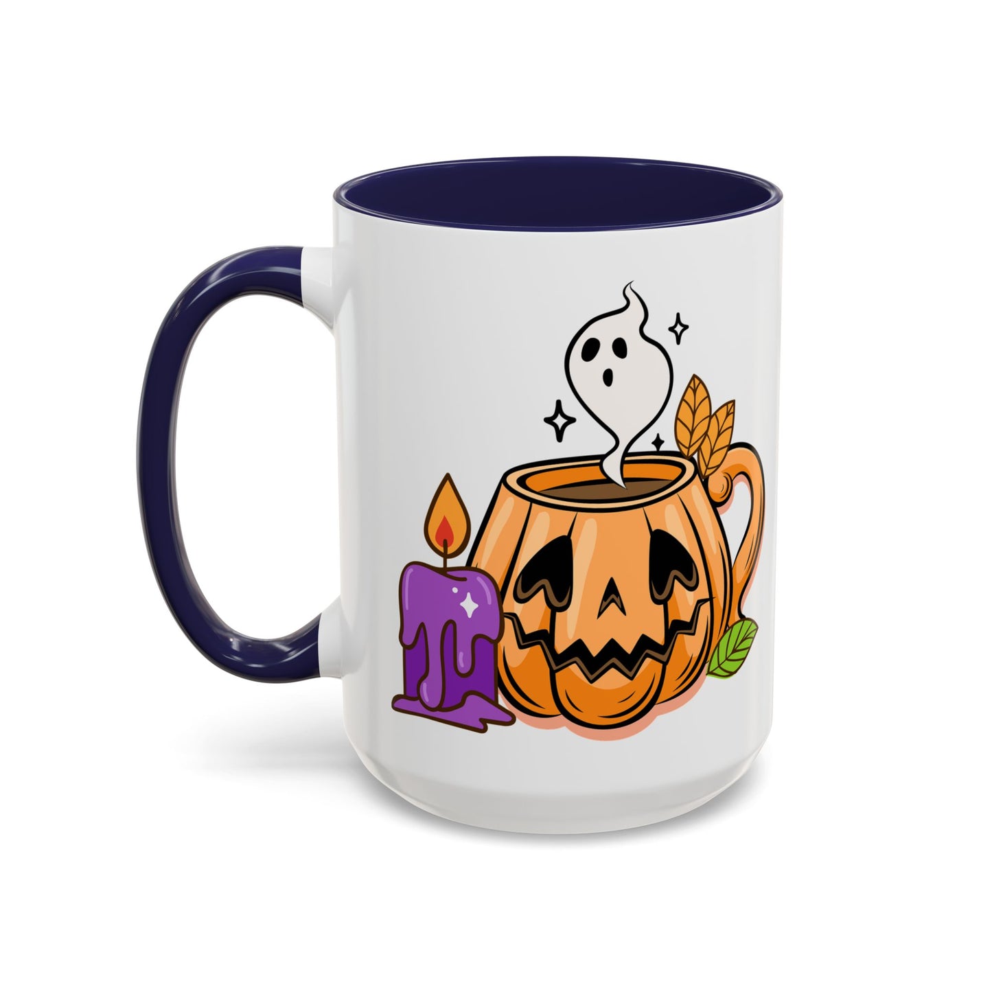 Pumpkin Spice - Accent Coffee Mug (11, 15oz) - Halloween