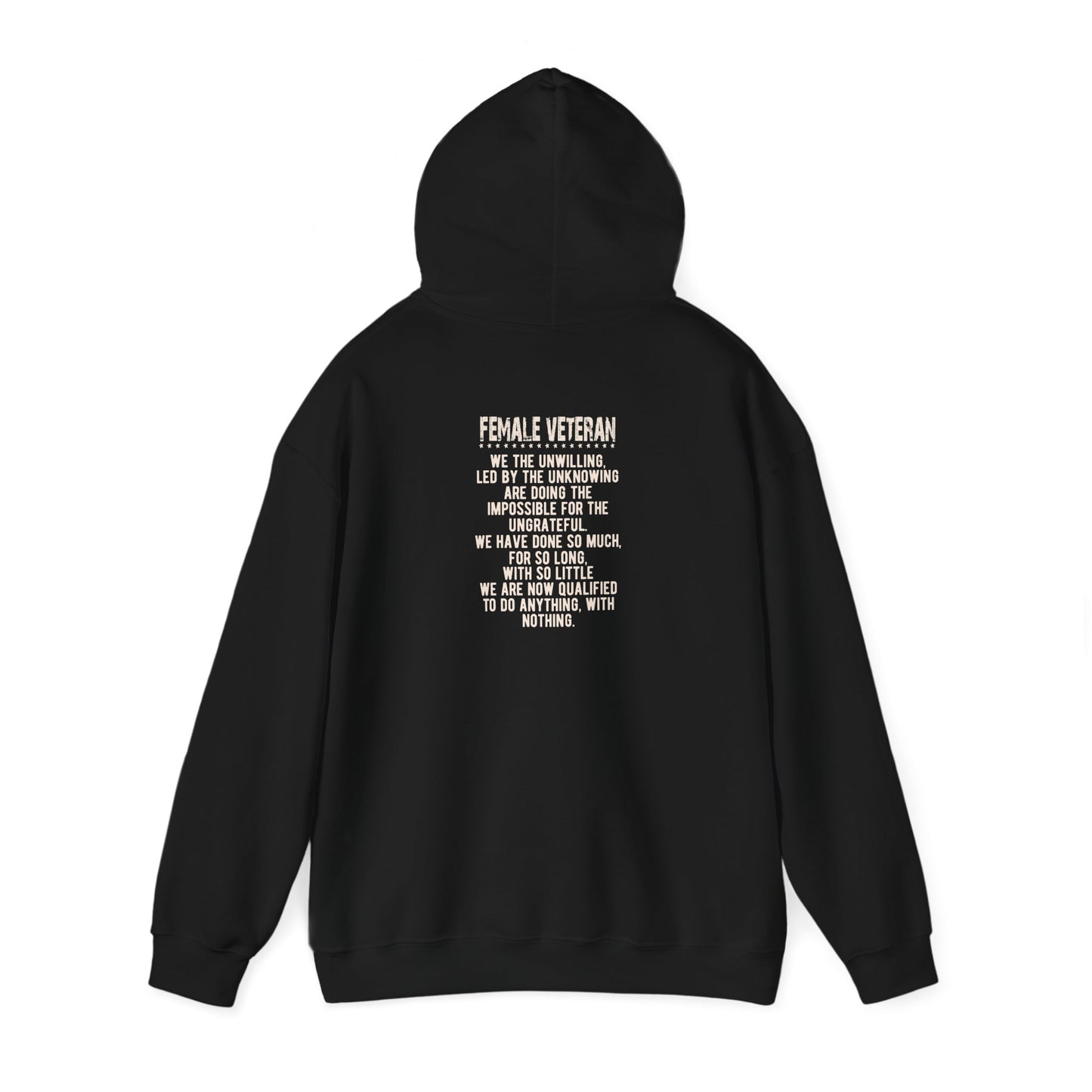 Military - Veteran - Unisex Heavy Blend™ Hooded Sweatshirt