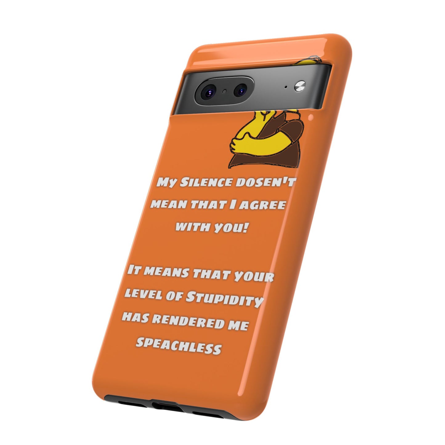 My Silence - Tough Cases - Whimsical Phone Cases