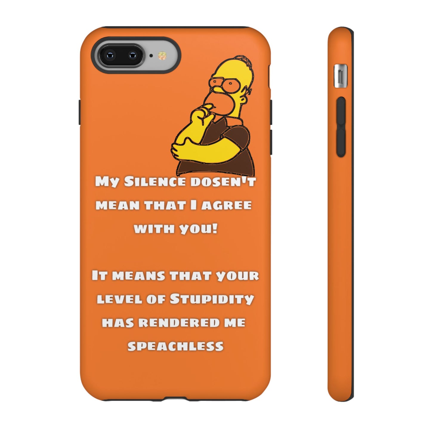 My Silence - Tough Cases - Whimsical Phone Cases