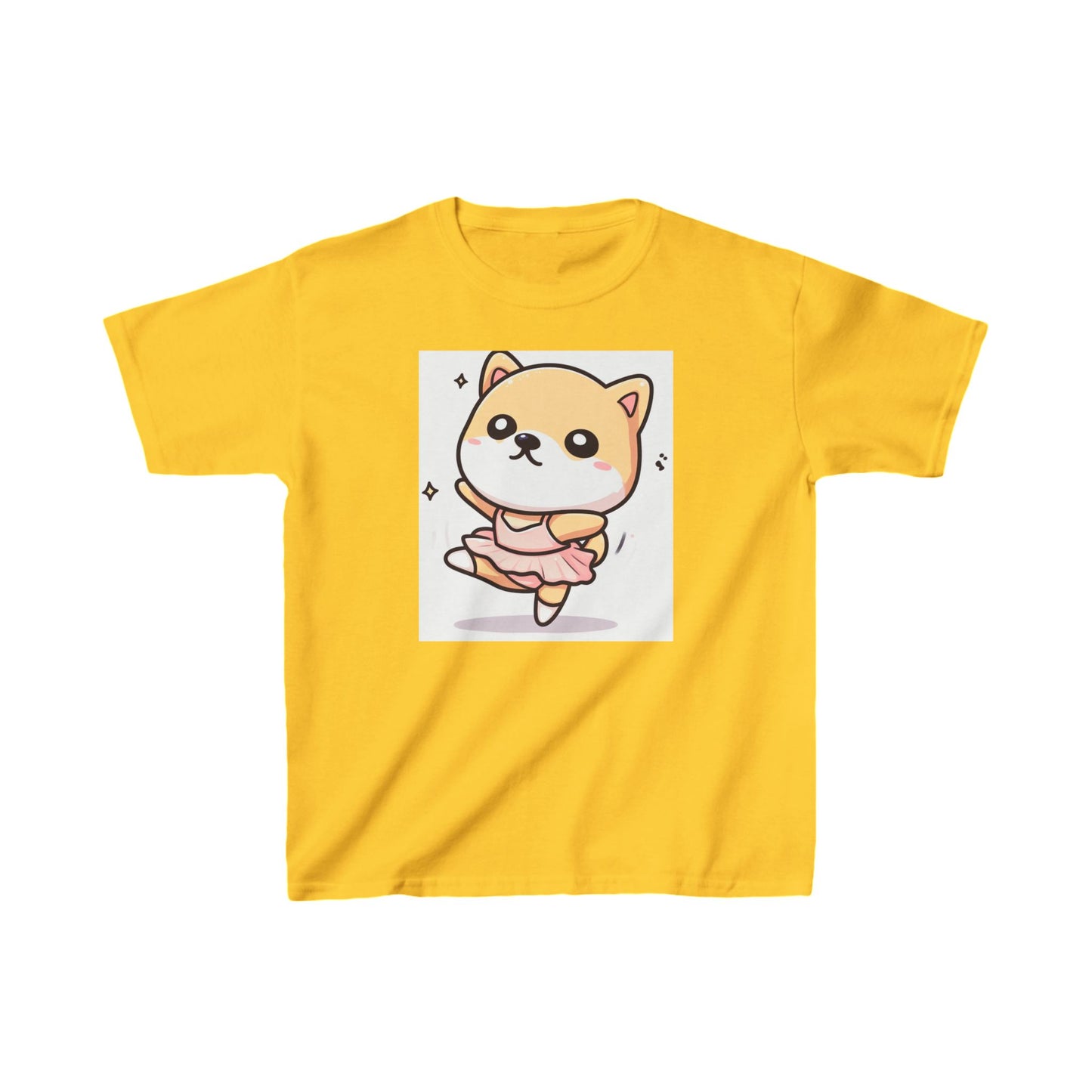 Kids - Dancing Kitty -  Heavy Cotton™ T-Shirt