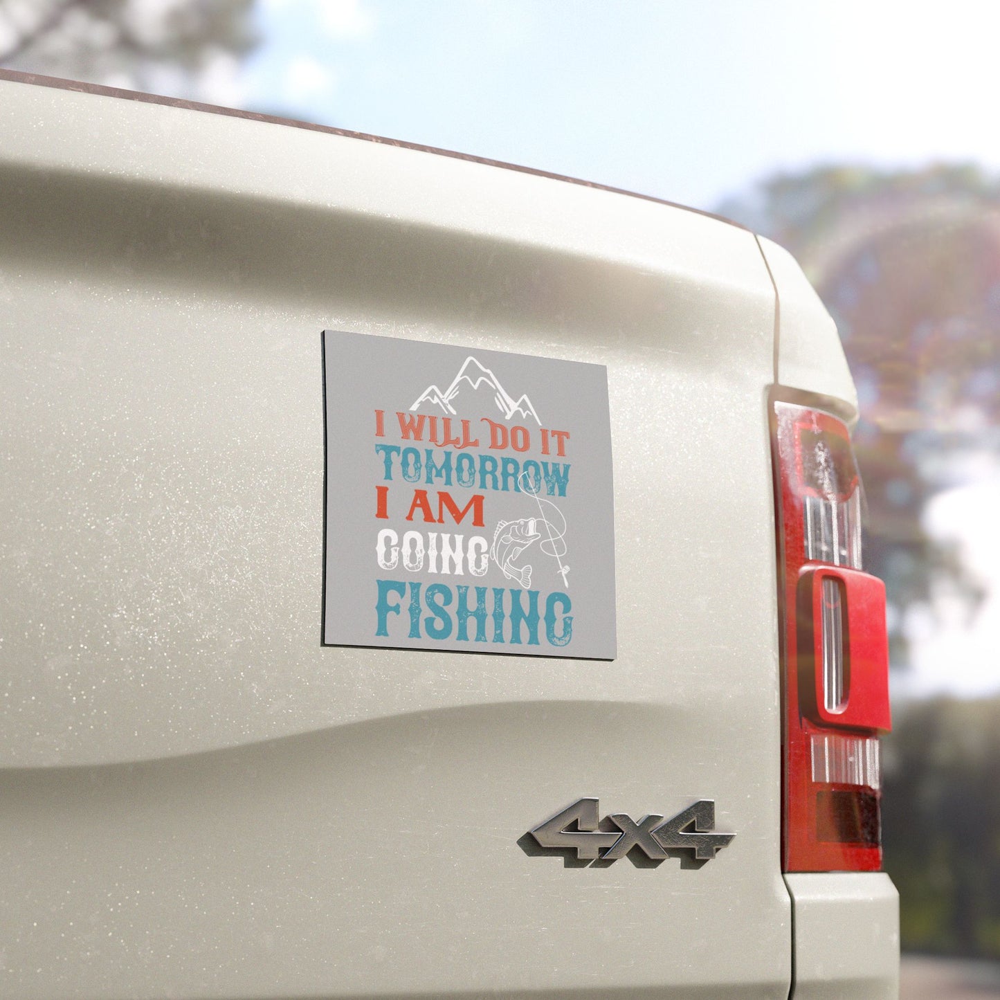 Fishing - Car Magnets - Father's Day