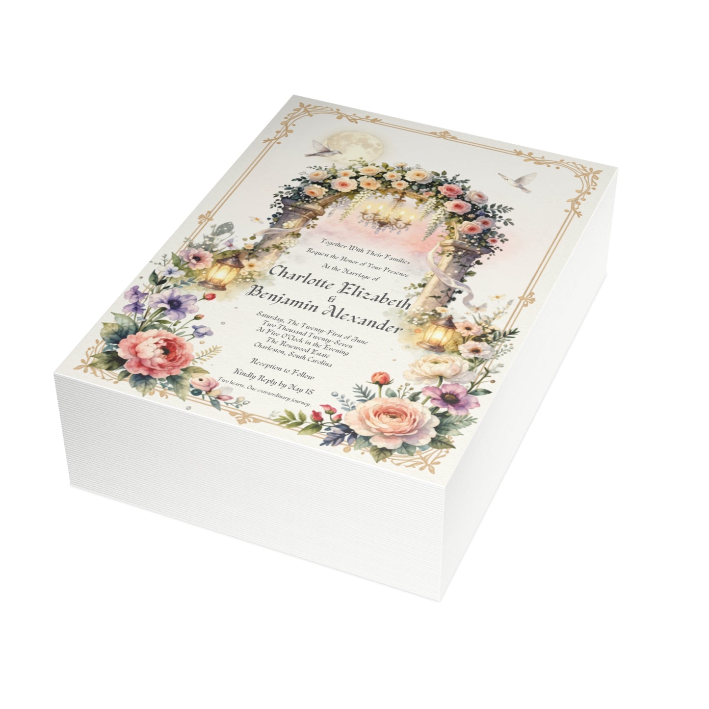 Romance - Postcard Bundles (envelopes included)