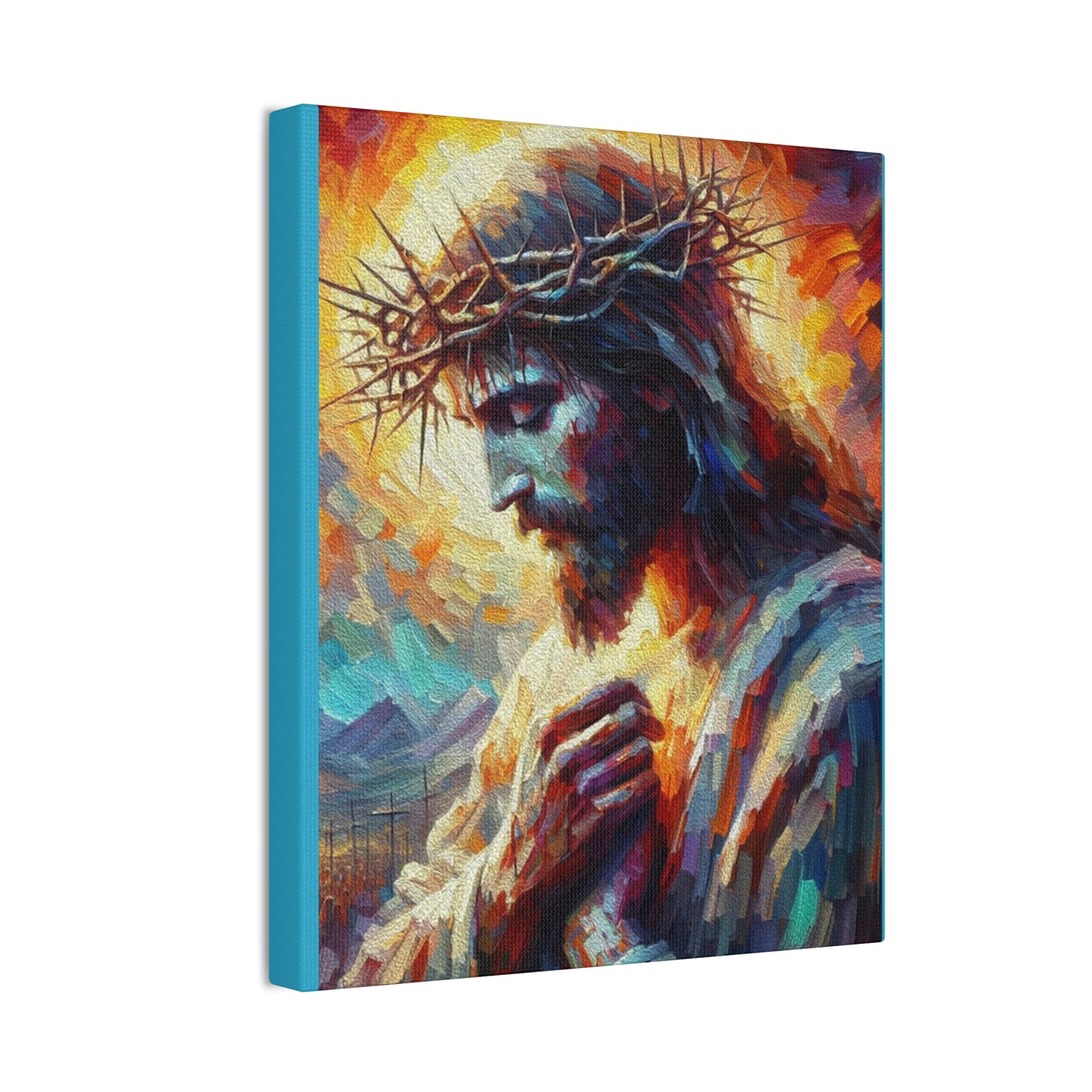 Crown of Thorns - Canvas Stretched, 0.75" - Easter