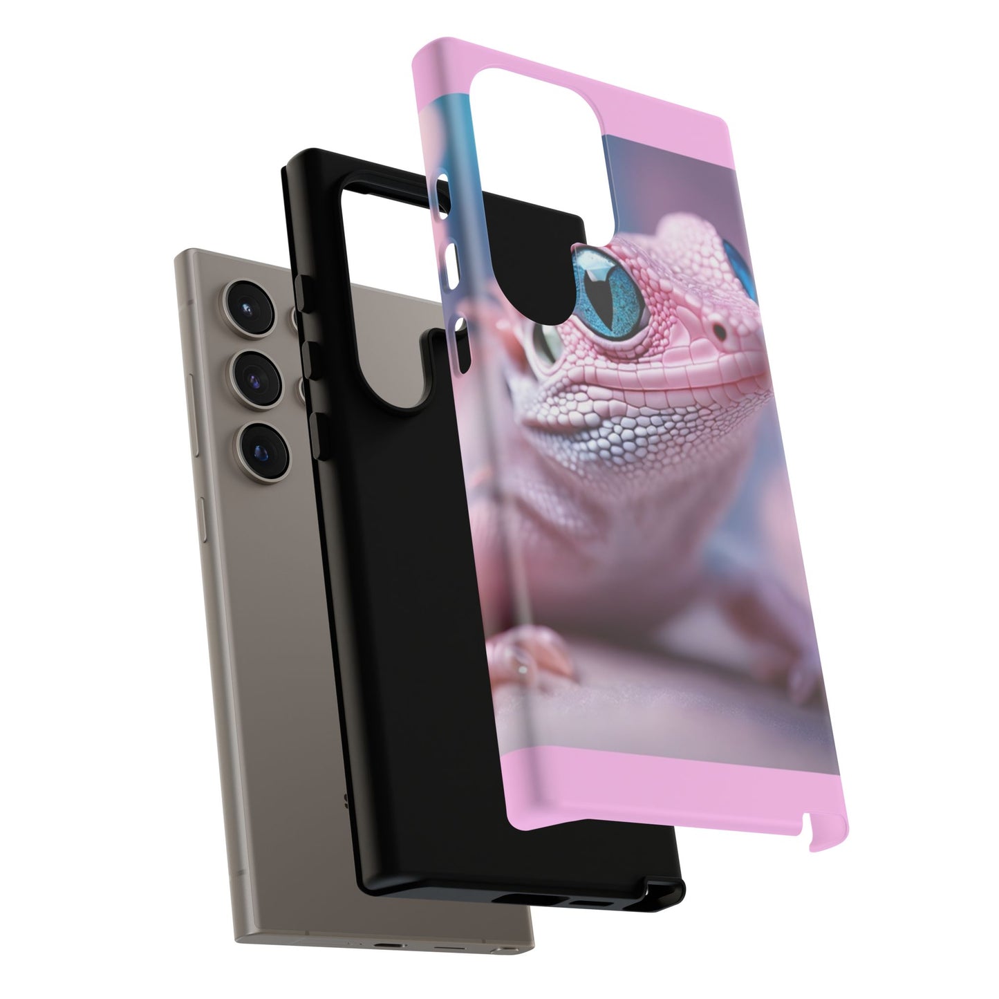 Pink Lizard - Whimsical Phone Cases