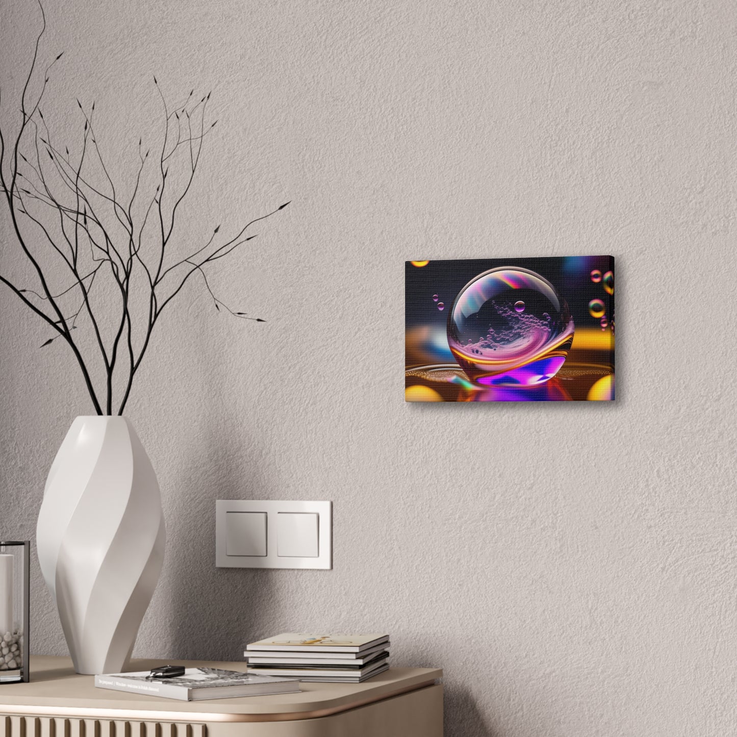 Glass Ball - Canvas Stretched, 0.75"