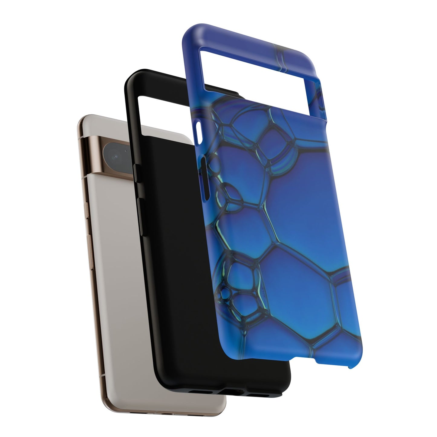 Blue Bubbles - Tough Cases - Whimsical Phone Cases