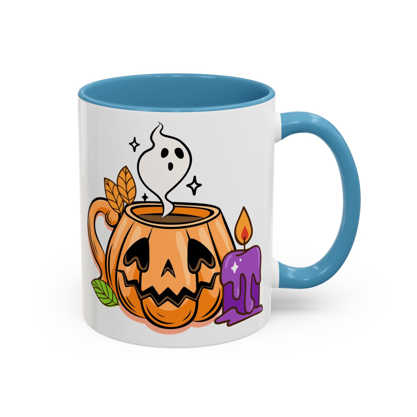 Pumpkin Spice - Accent Coffee Mug (11, 15oz) - Halloween