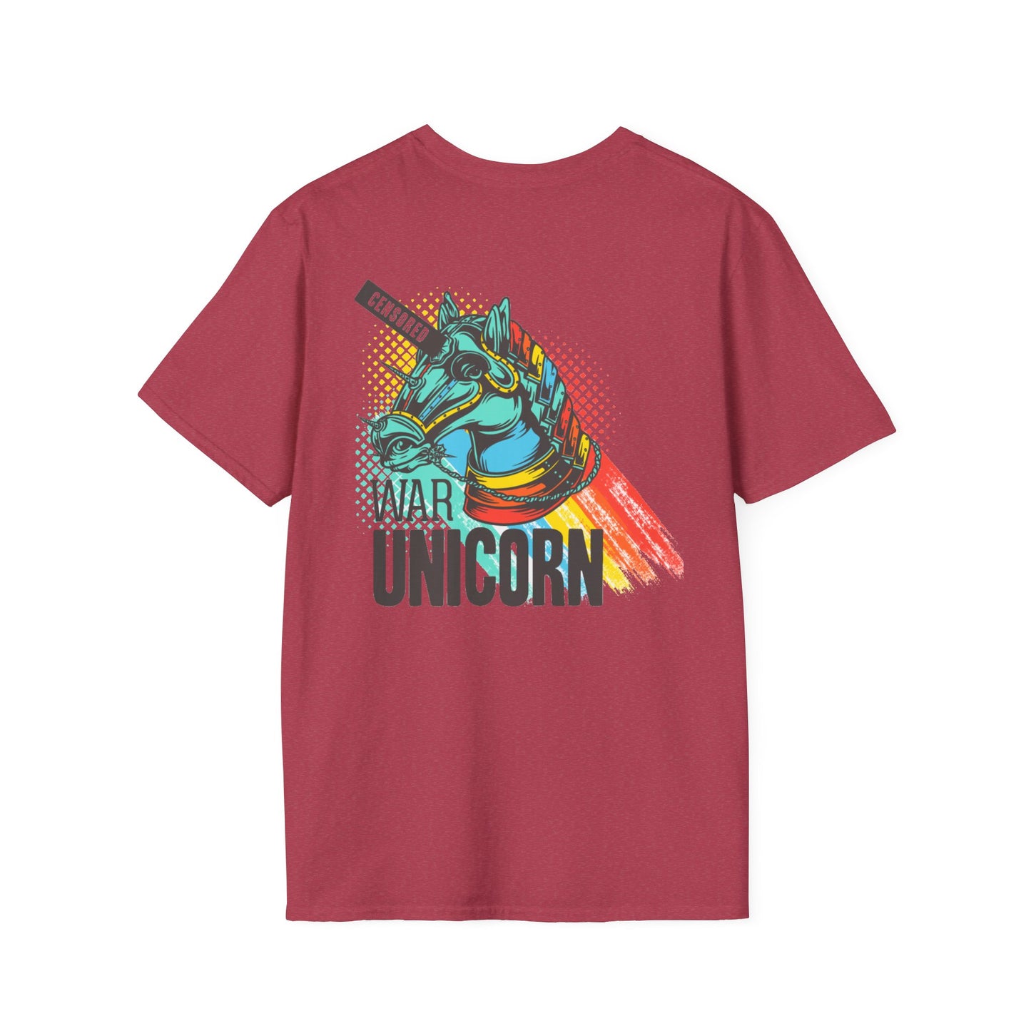 War Unicorn - Unisex Softstyle T-Shirts