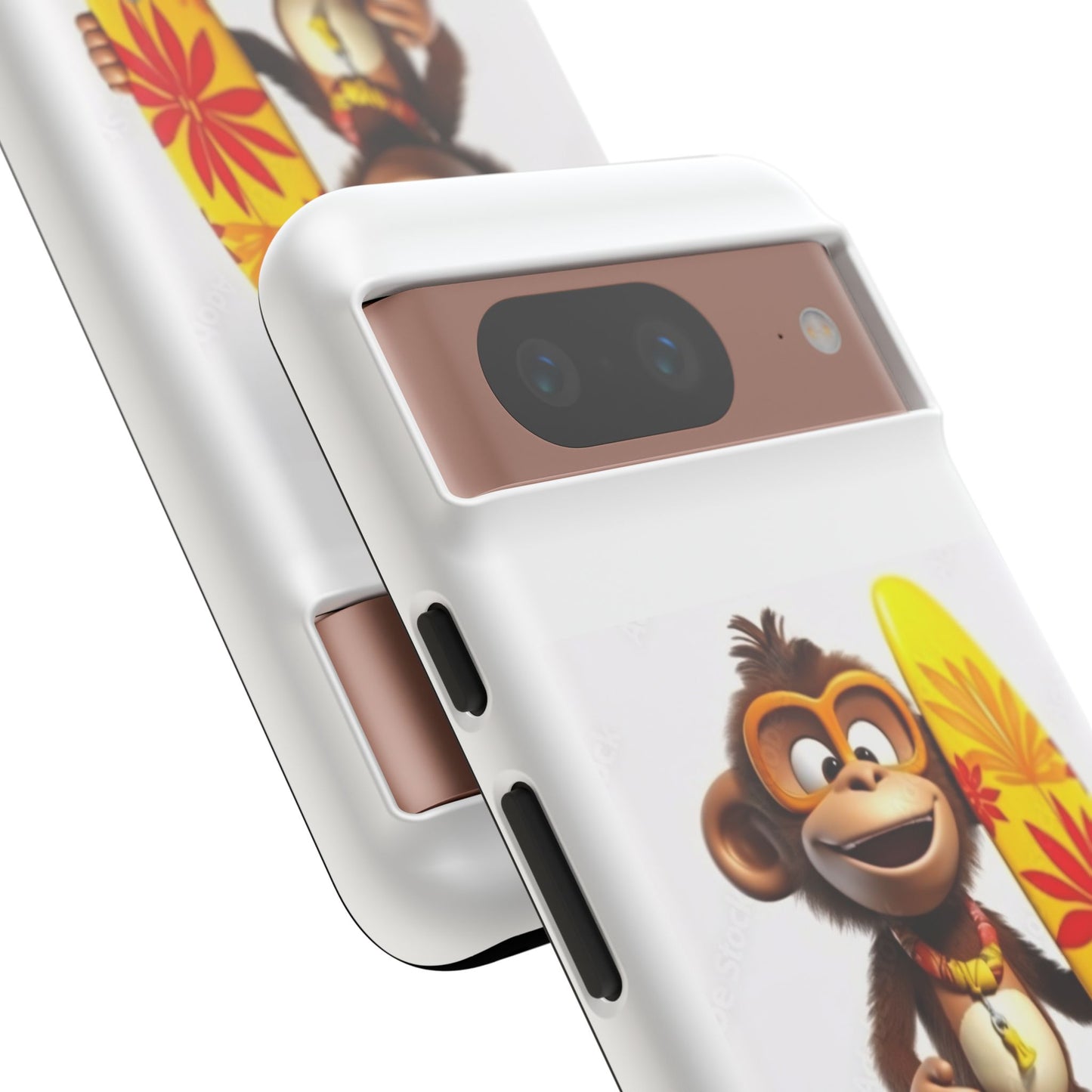 Surfer Monkey -Tough Whimsical Phone Cases