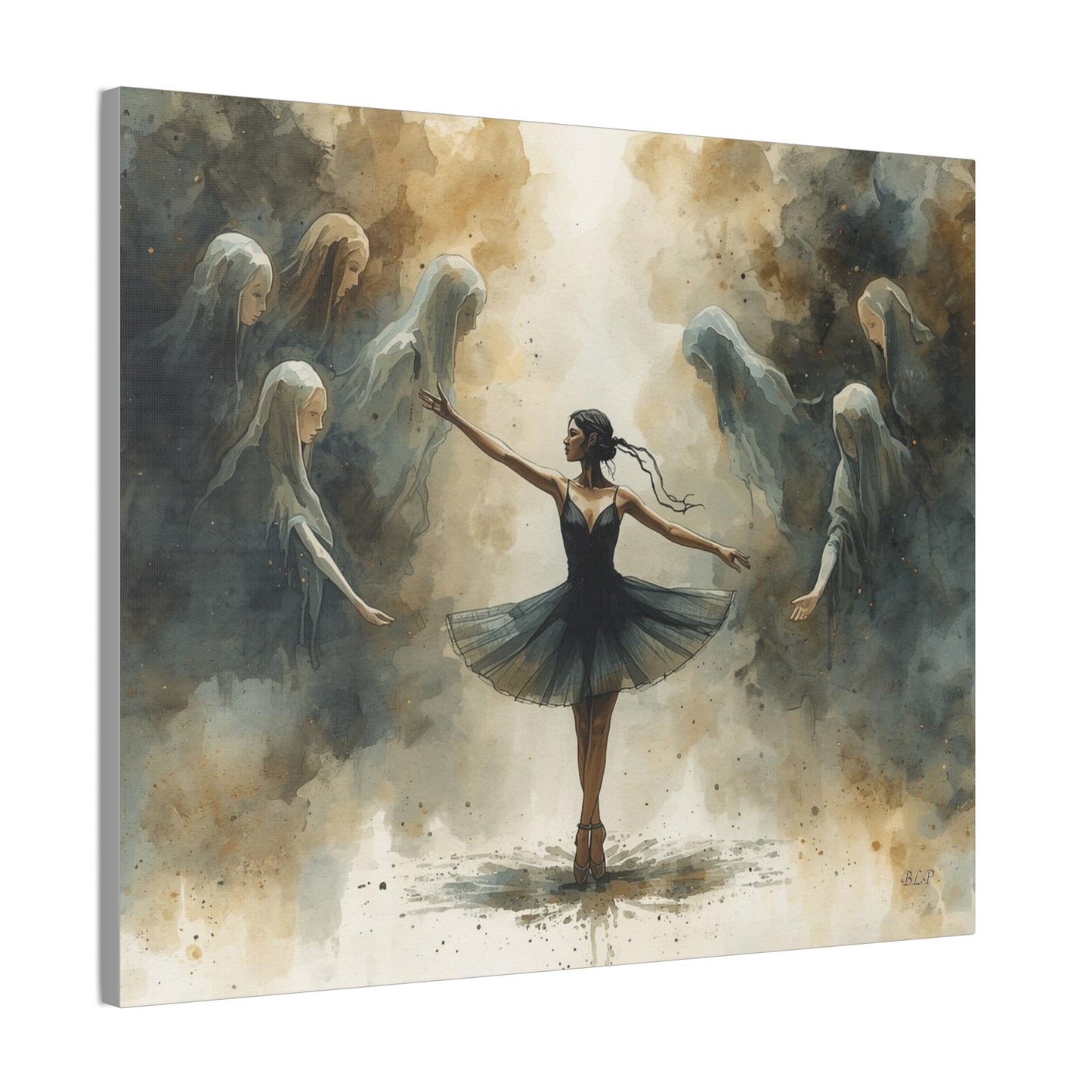 Haunted Ballerina - Canvas Stretched, 0.75" - Wall Art 2026 - Individuals