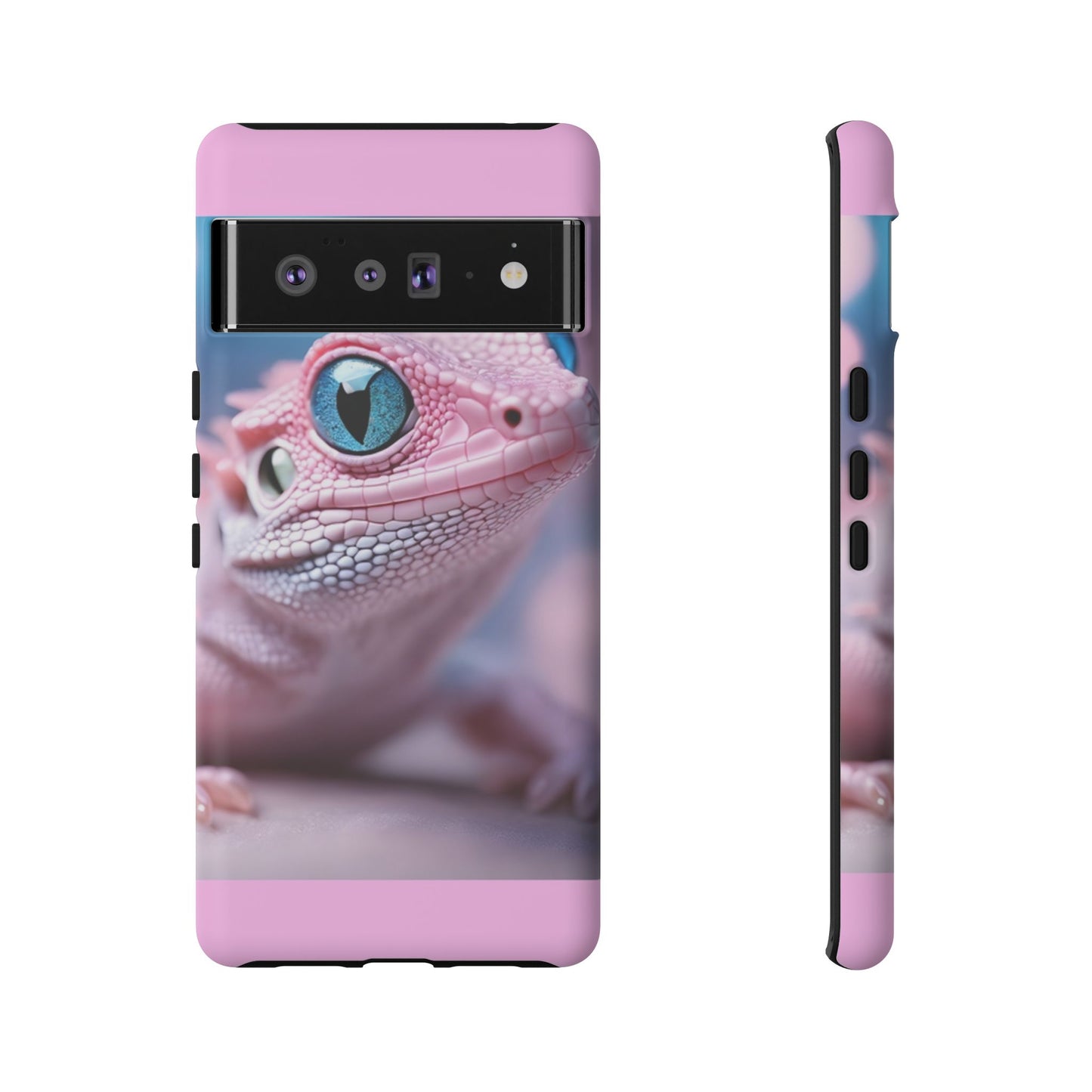 Pink Lizard - Whimsical Phone Cases