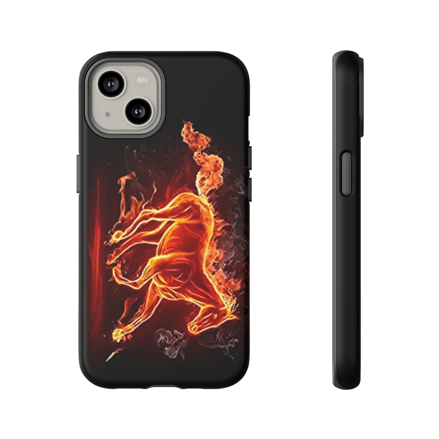 Burning Horse - Whimsical Phone Cases