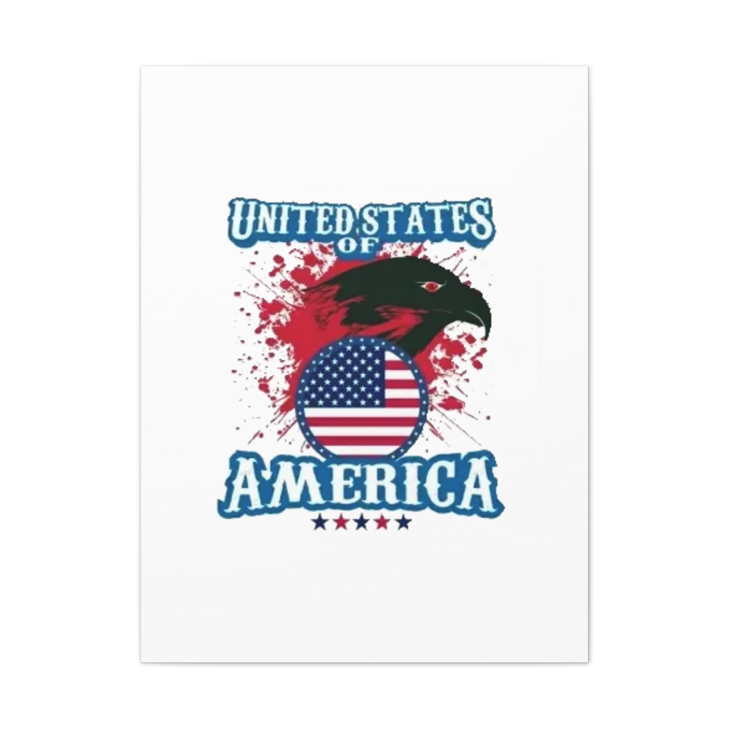 United States of America - Canvas Stretched, 0.75"