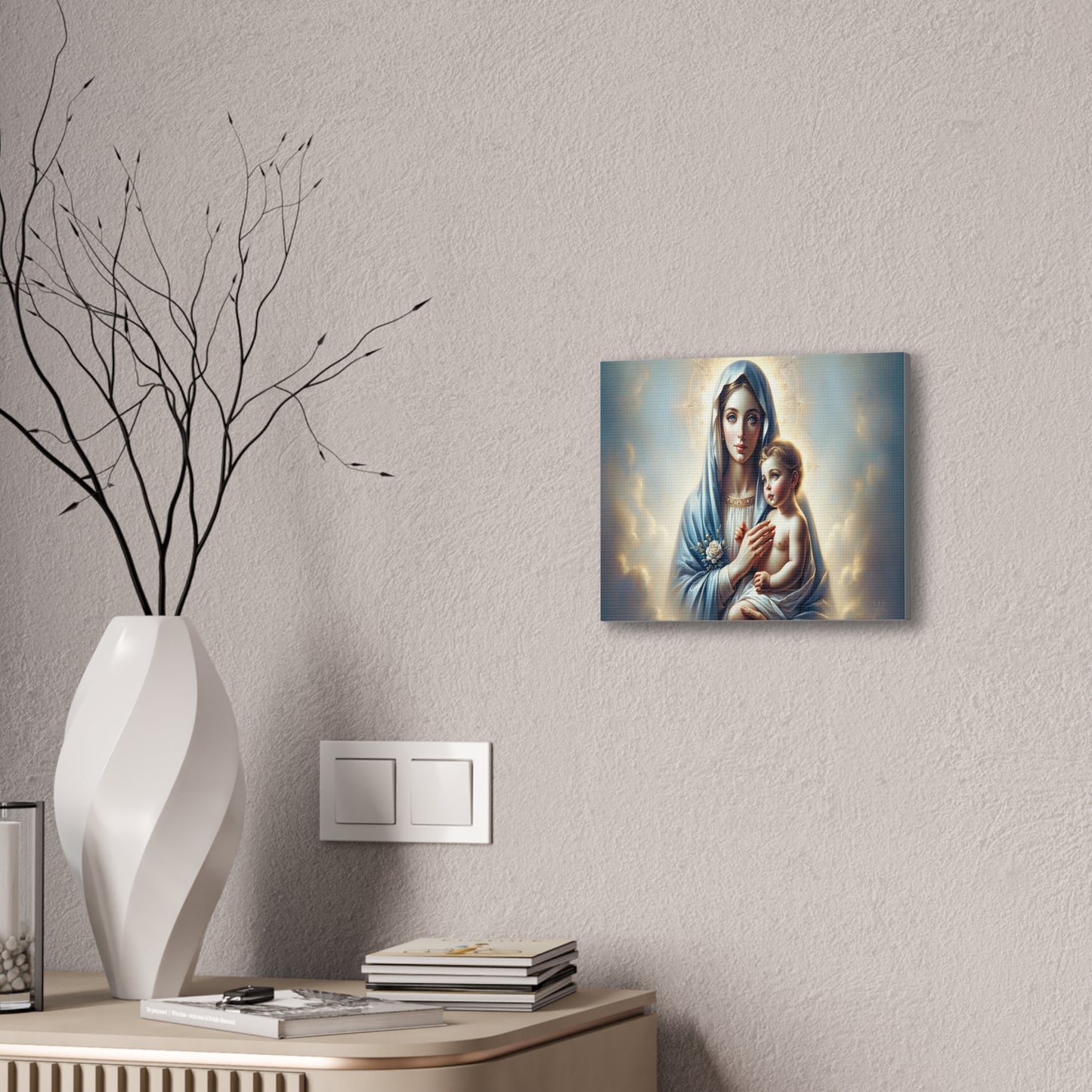 Mary - Canvas Stretched, 0.75" - 2026 Wall Art - Religion