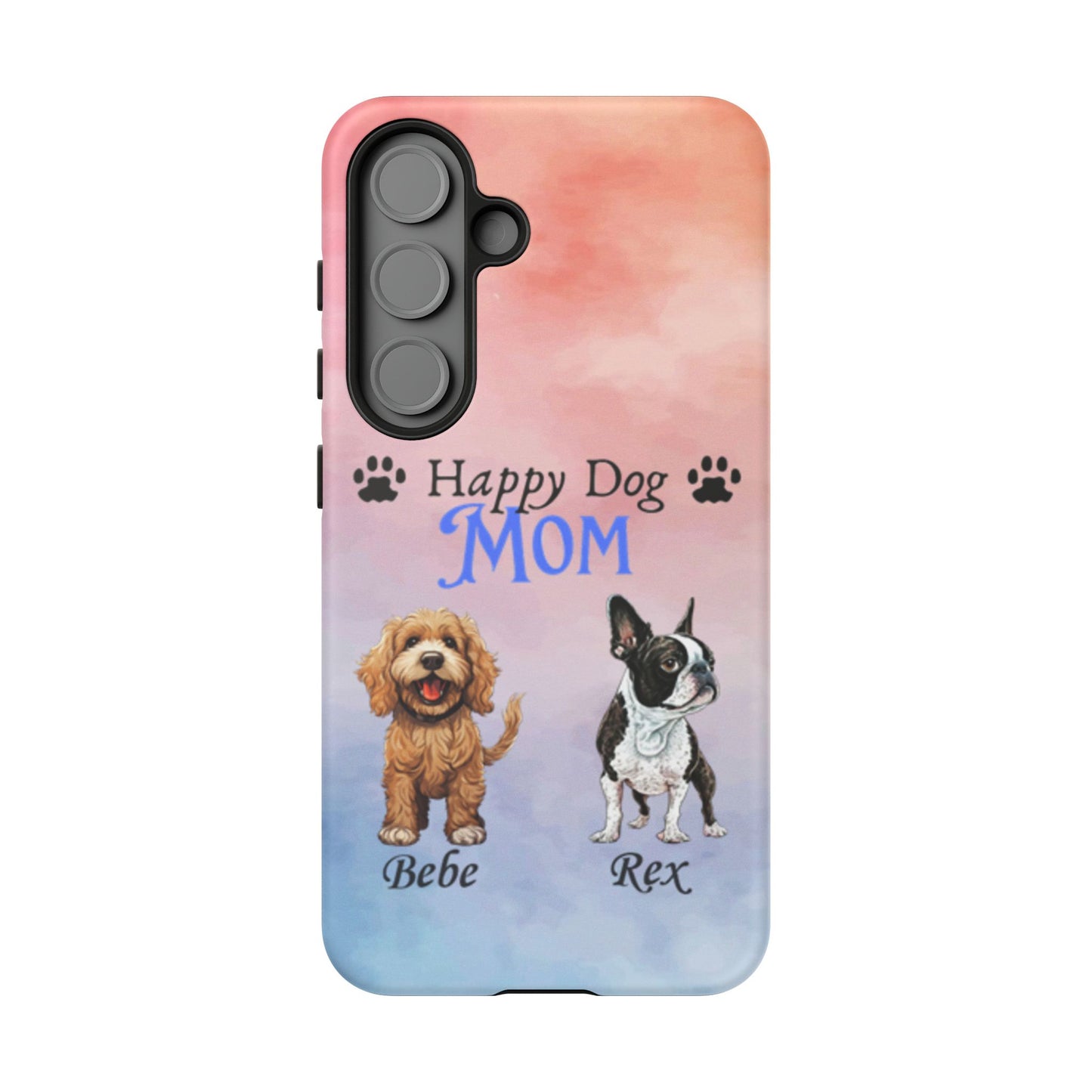 Dog Mom - Personalized - Whimsical Phone Cases - Mother's Day