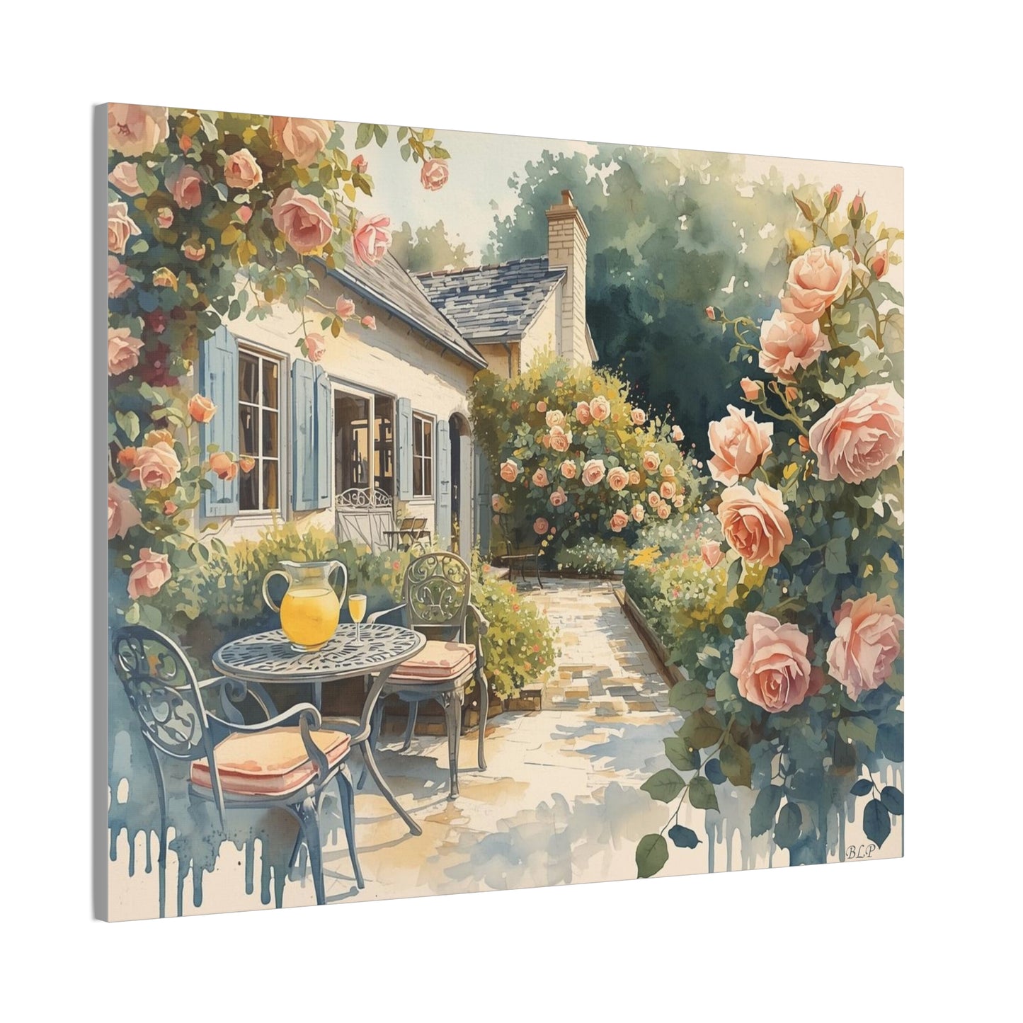 Lemonade on the Patio - Canvas Stretched, 0.75" - 2026 Wall Art Places