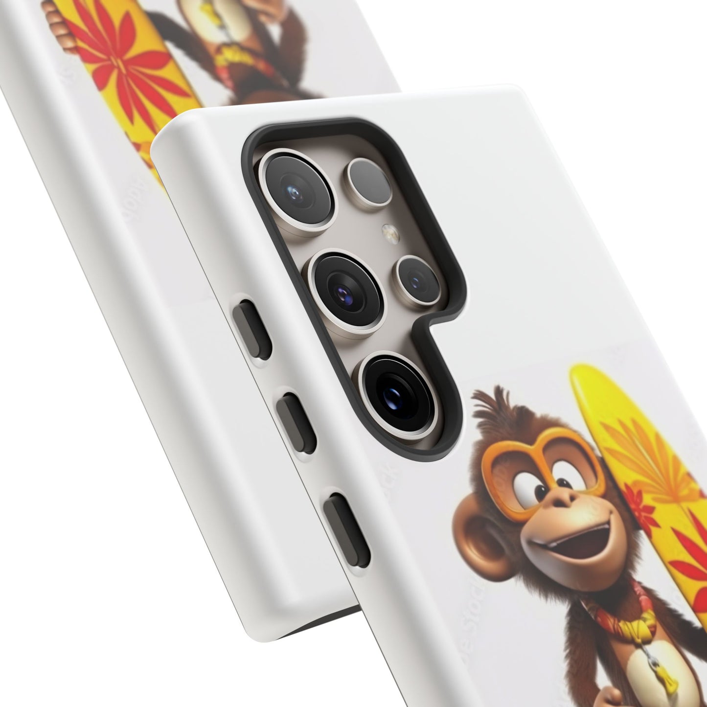 Surfer Monkey -Tough Whimsical Phone Cases