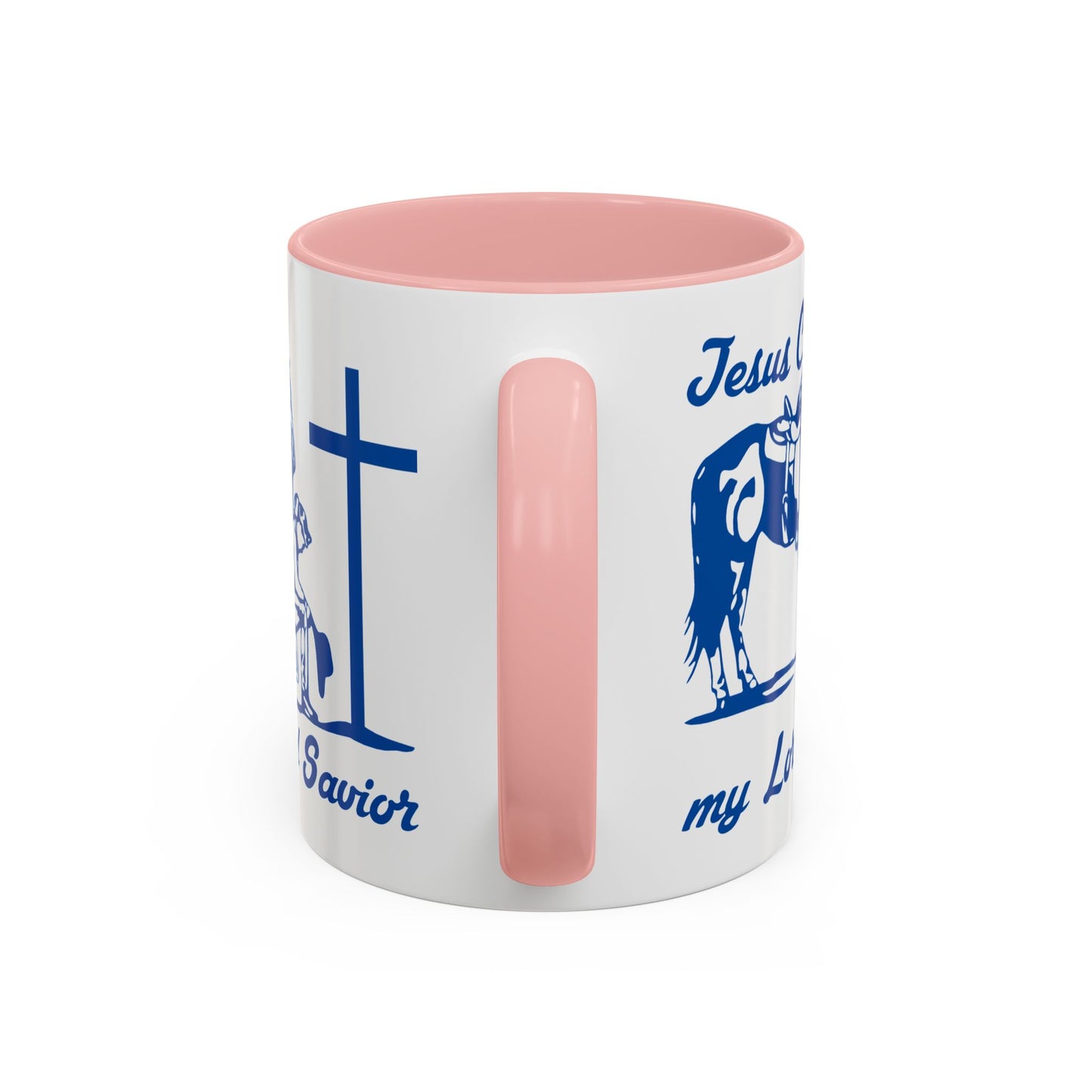 Lord and Savior - Accent Coffee Mug (11, 15oz) - Easter - Mother's Day - Father's Day