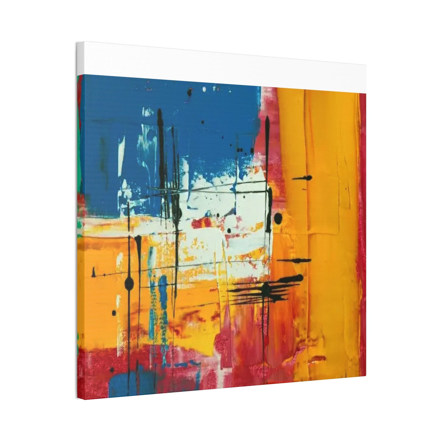 Beautiful Abstract Colors - Canvas Stretched, 0.75"