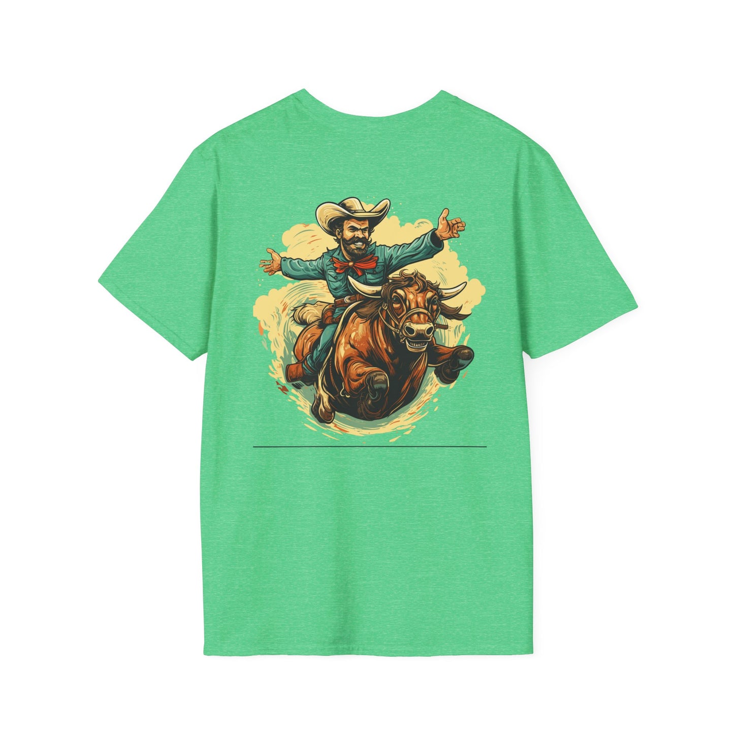 Bull Rider - Unisex Softstyle T-Shirt