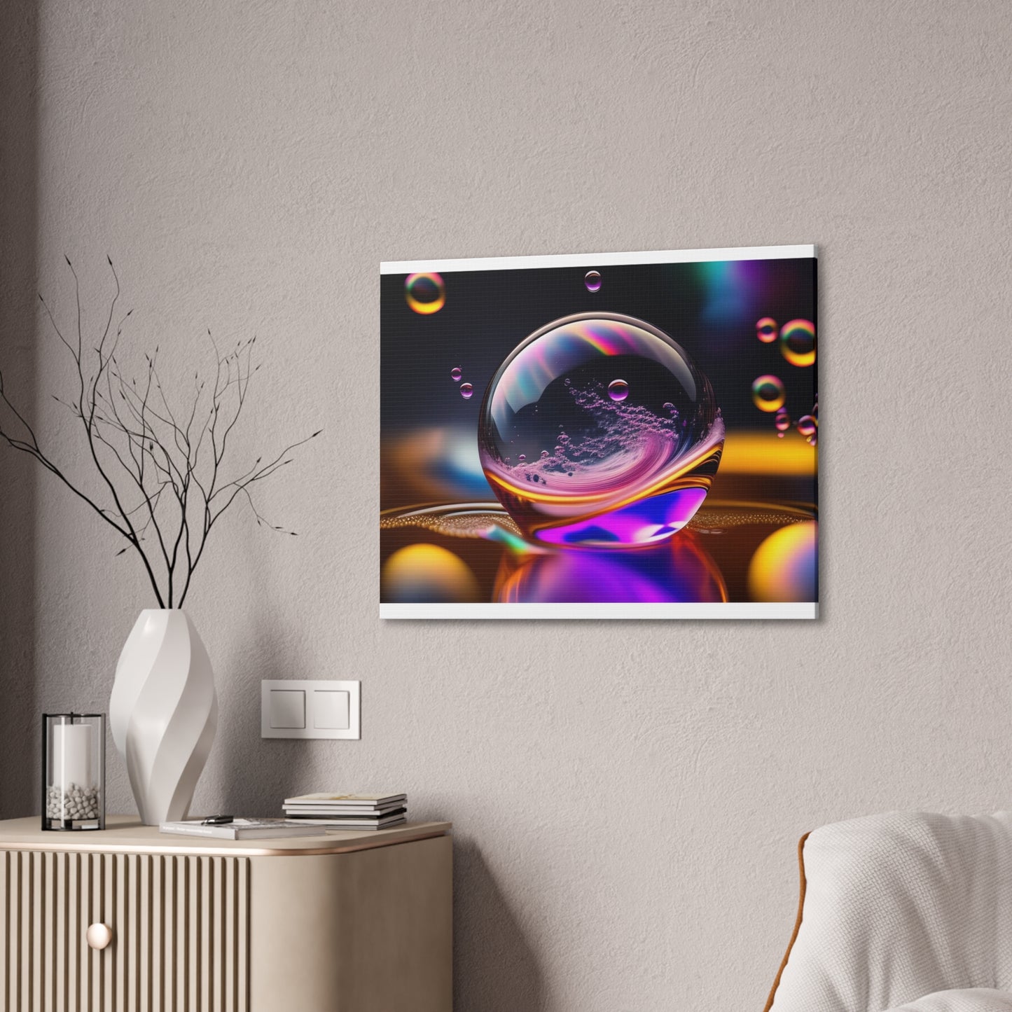 Glass Ball - Canvas Stretched, 0.75"