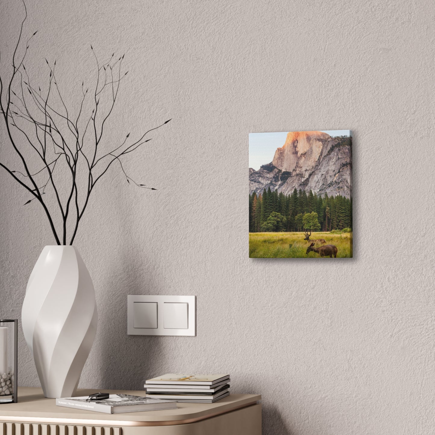 Half Dome Meadow - Canvas Stretched, 0.75"