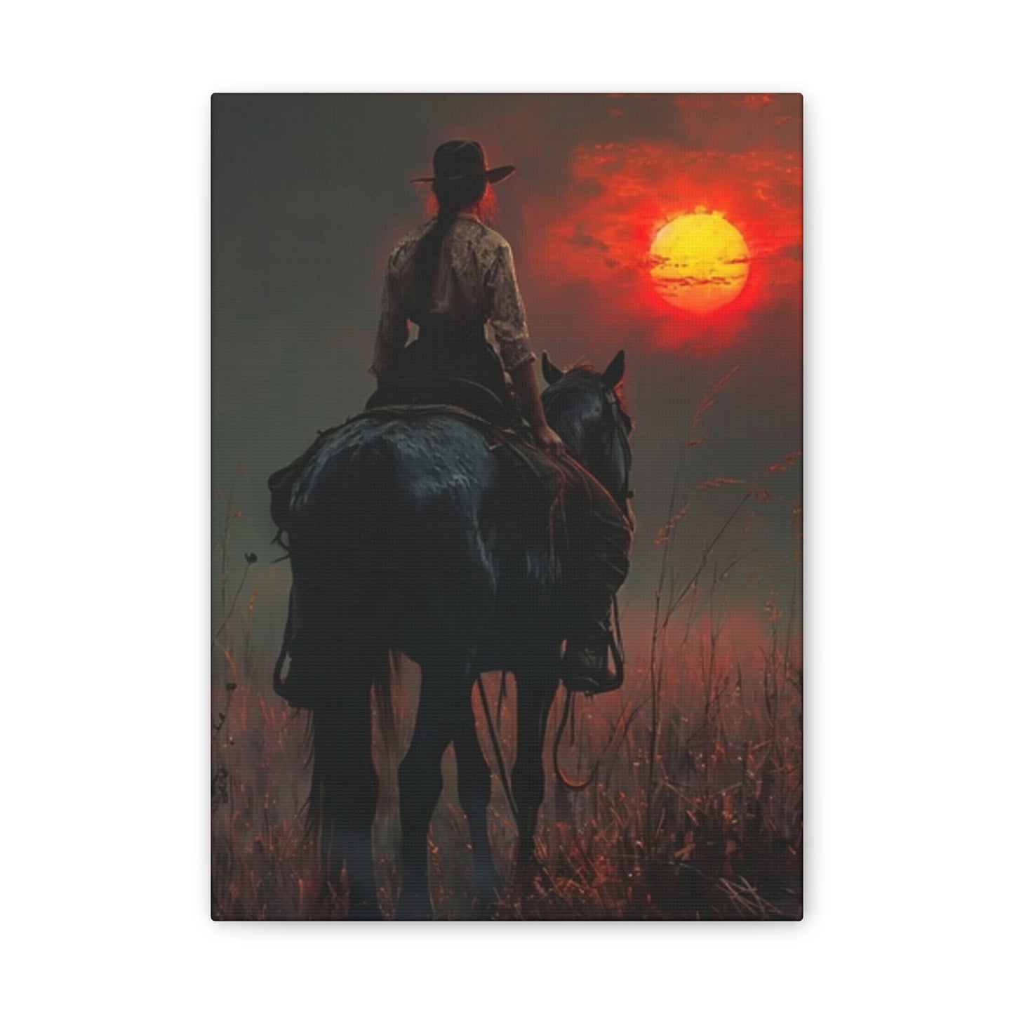 Into the Sunset - Canvas Stretched, 0.75"