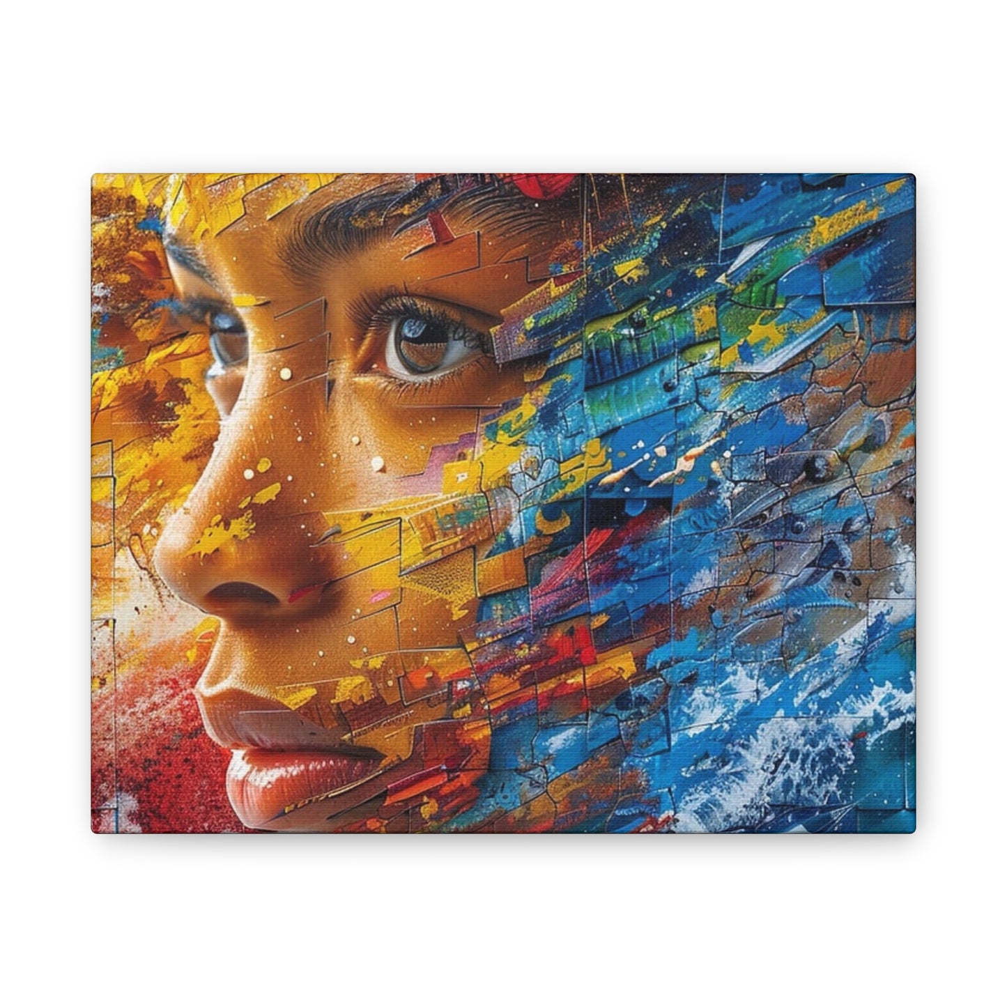 She - Canvas Stretched, 0.75"